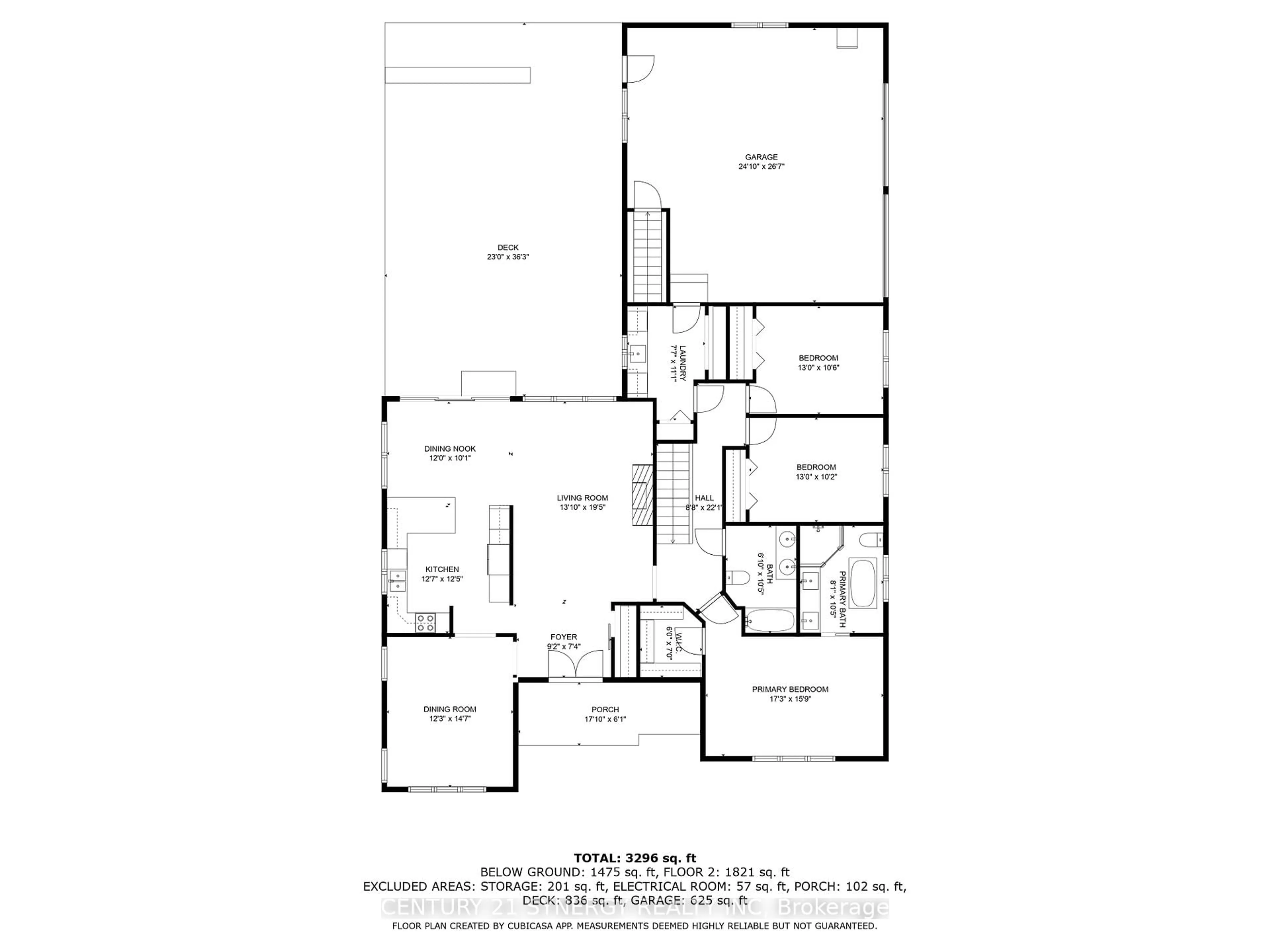 Floor plan for 5487 CEDAR Dr, Ottawa Ontario K4M 1B4