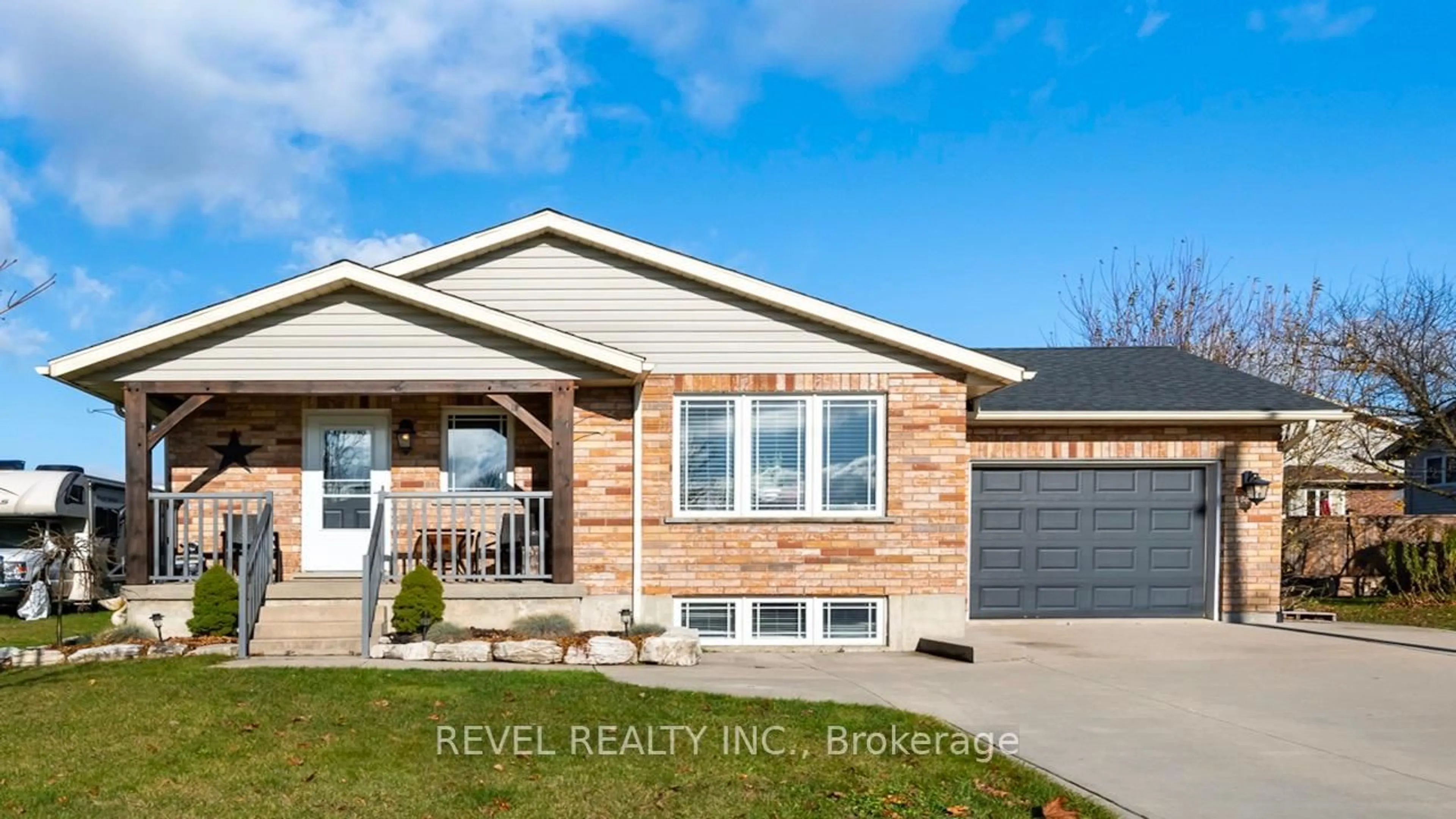 Home with vinyl exterior material, street for 771 Princess St, Wellington North Ontario N0G 2L3