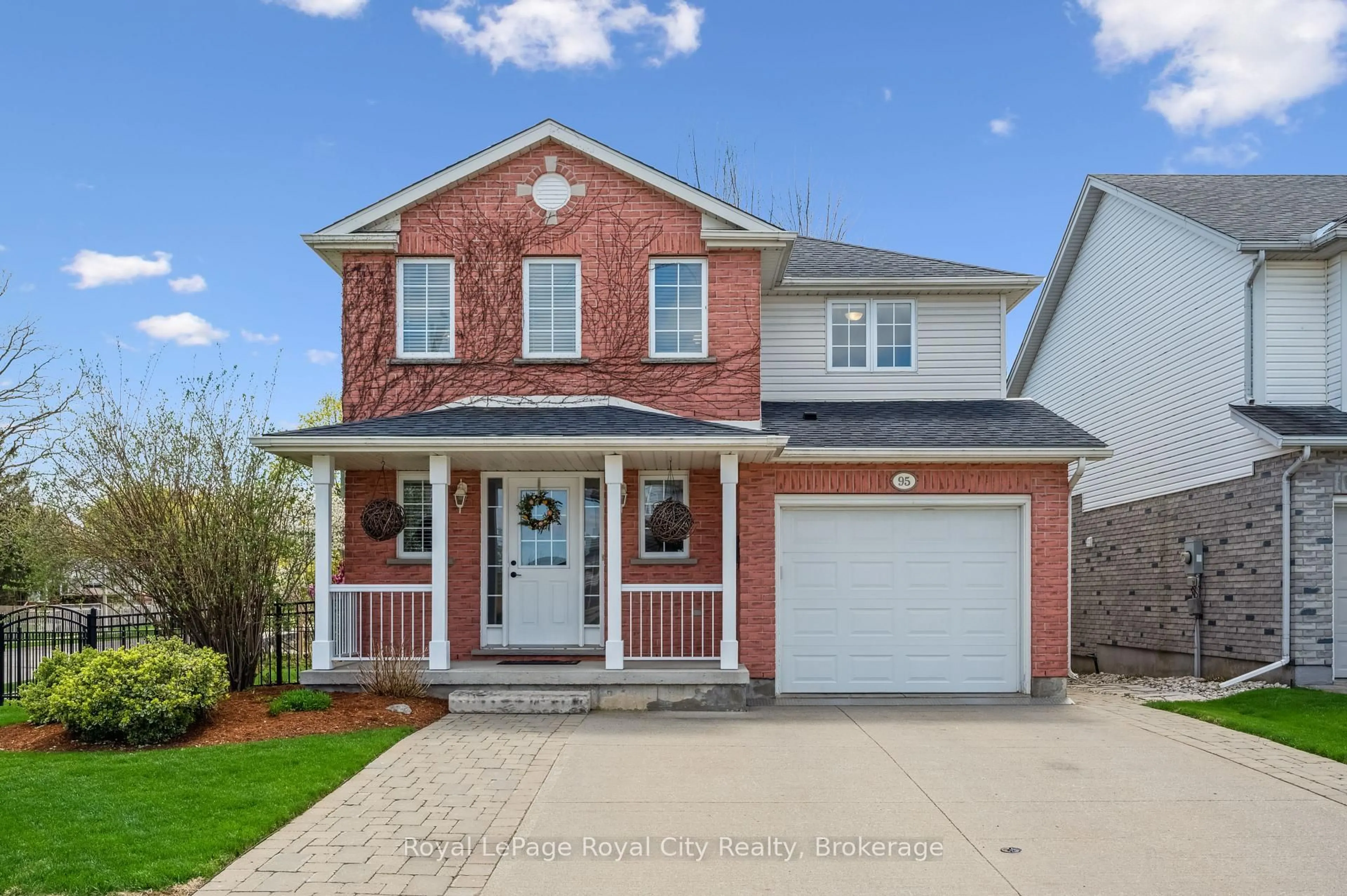 Home with brick exterior material, street for 95 Brookmead St, Woolwich Ontario N3B 3L9