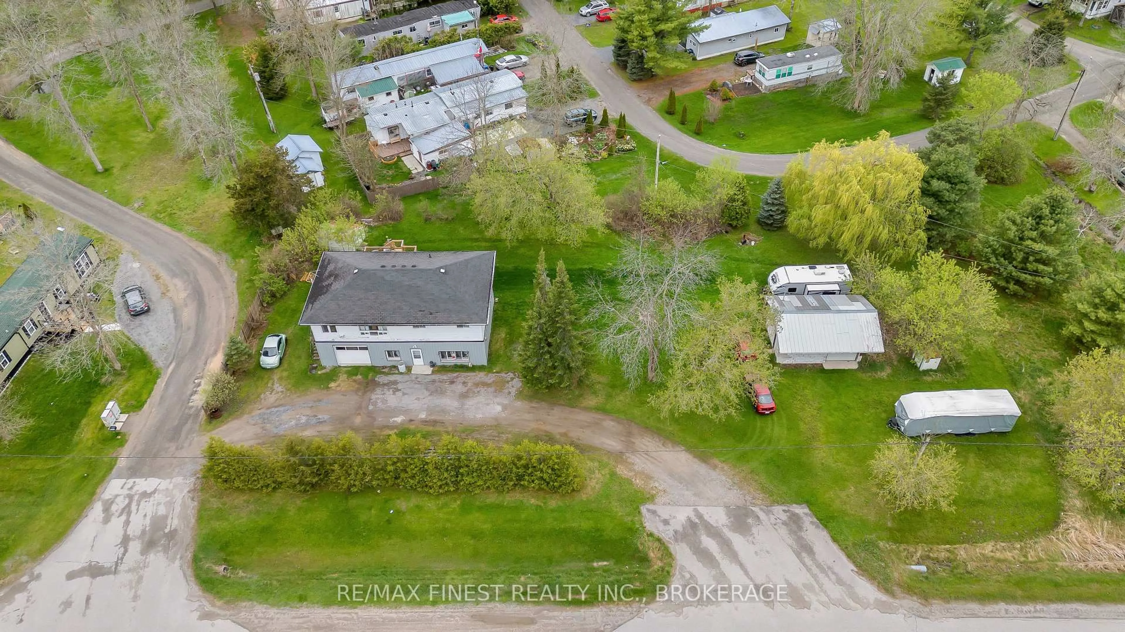 A pic from outside/outdoor area/front of a property/back of a property/a pic from drone, street for 1538 Highway 15 N/A, Rideau Lakes Ontario K0G 1E0