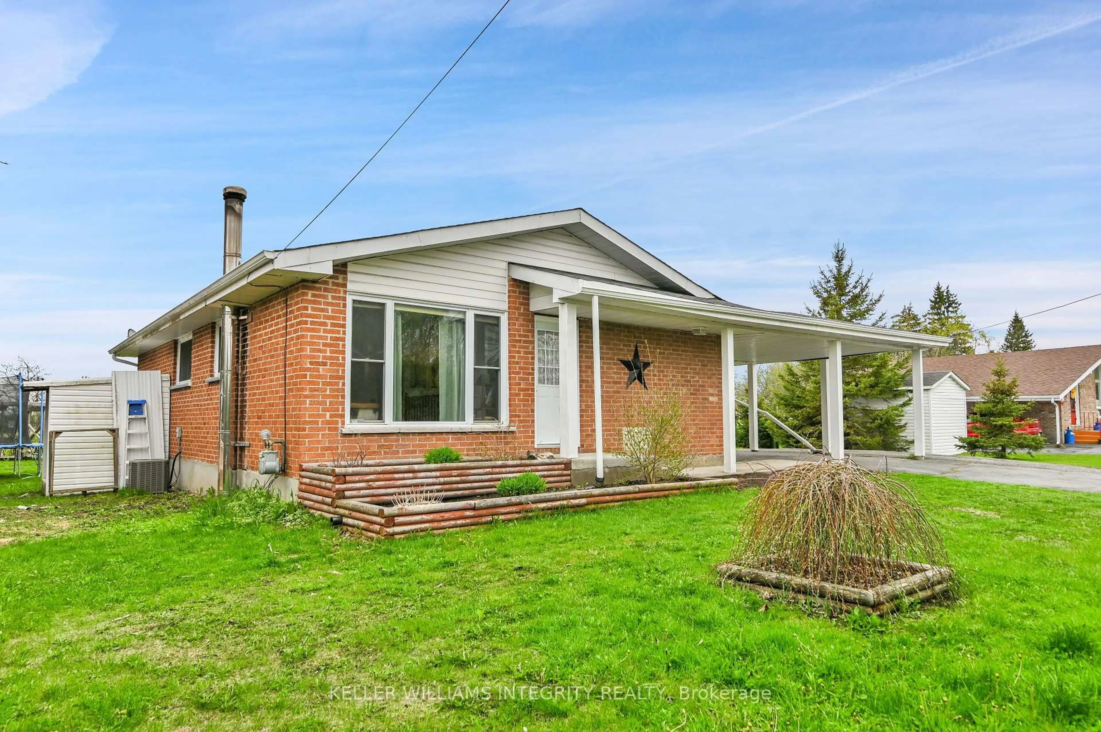 Home with brick exterior material, street for 17316 Headline Rd, South Stormont Ontario K0C 1P0