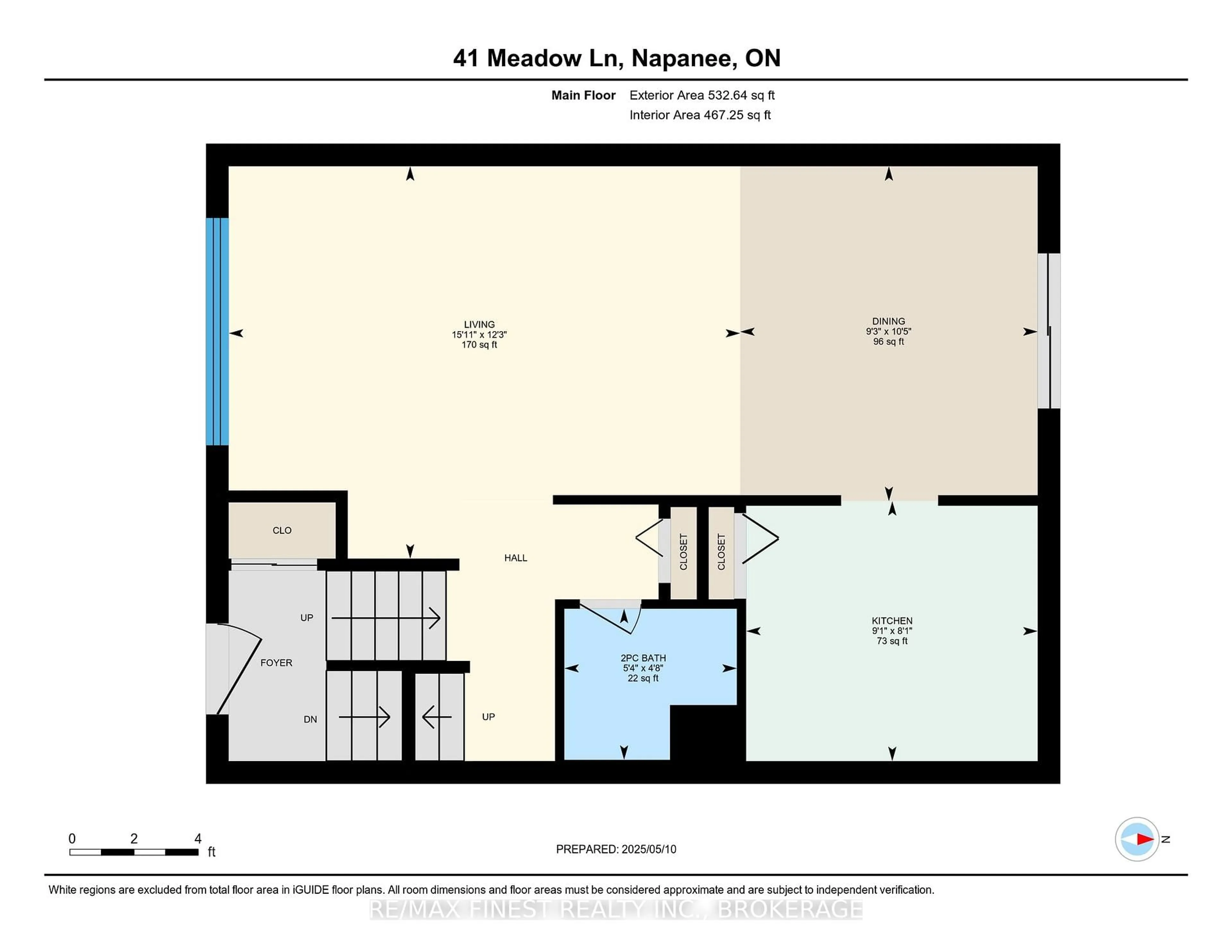 Floor plan for 41 Meadow Lane, Greater Napanee Ontario K7R 3R8