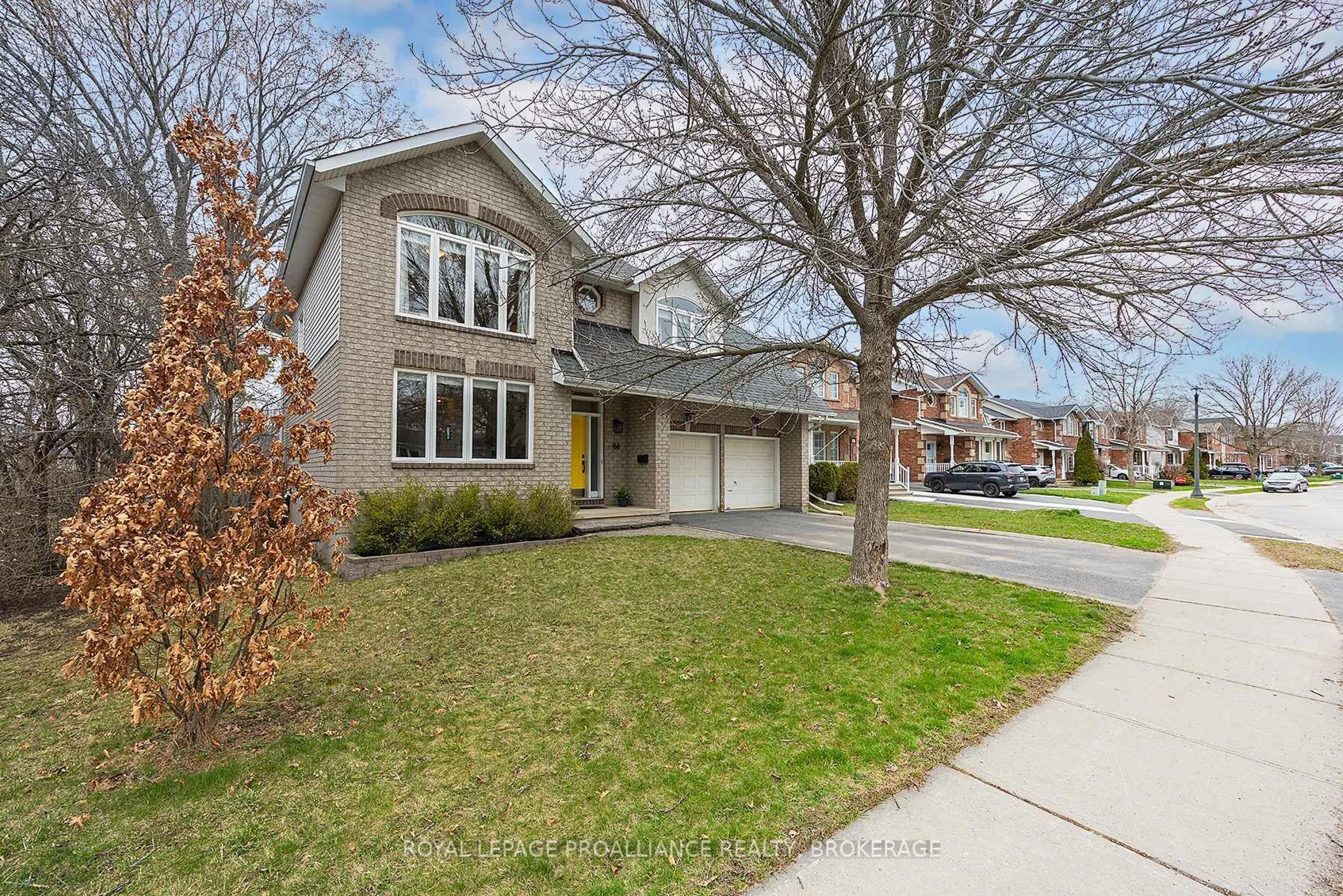 Home with brick exterior material, street for 64 Dalgleish Ave, Kingston Ontario K7K 7E1