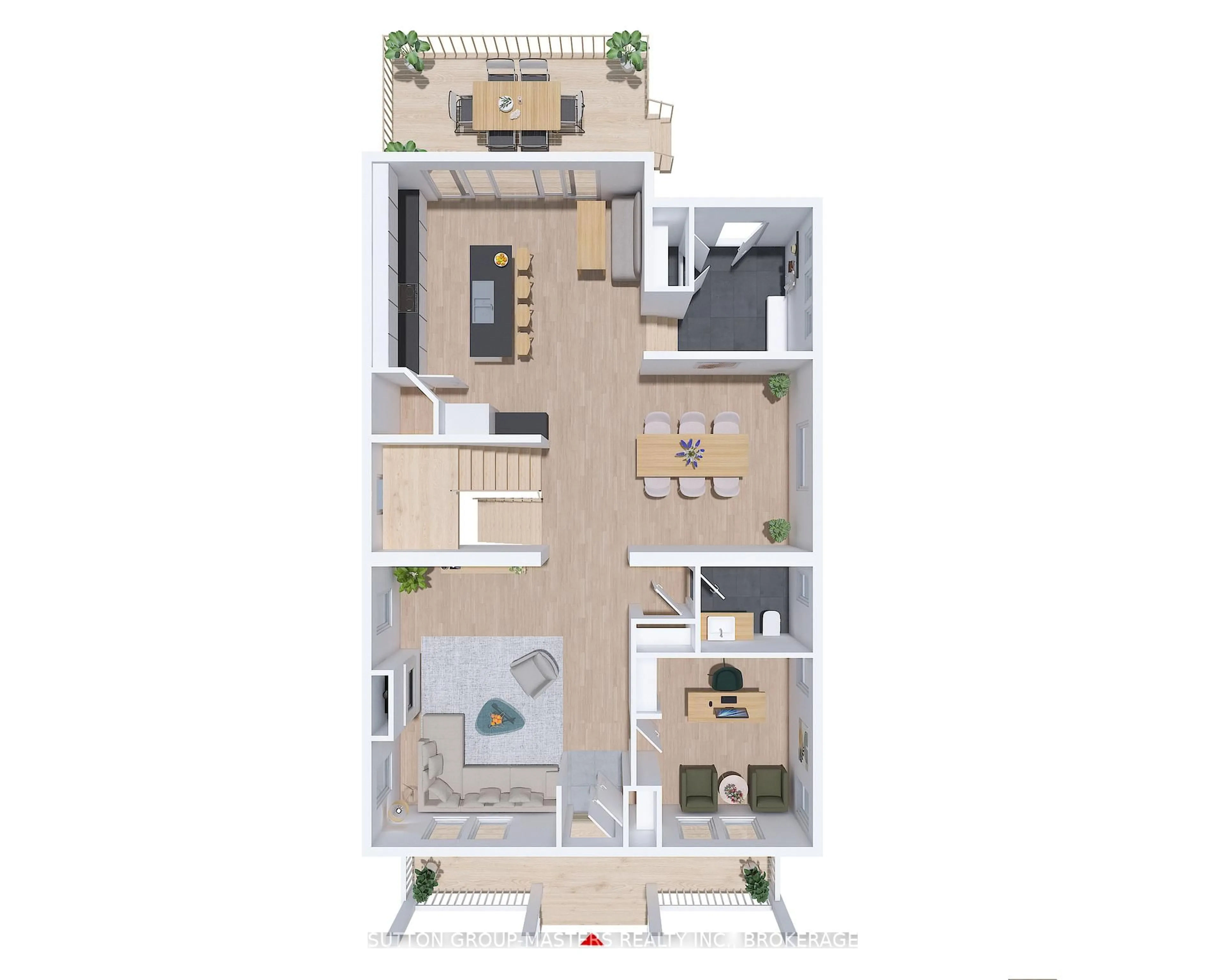 Floor plan for 195 Scholars Lane, Kingston Ontario K7K 0L7