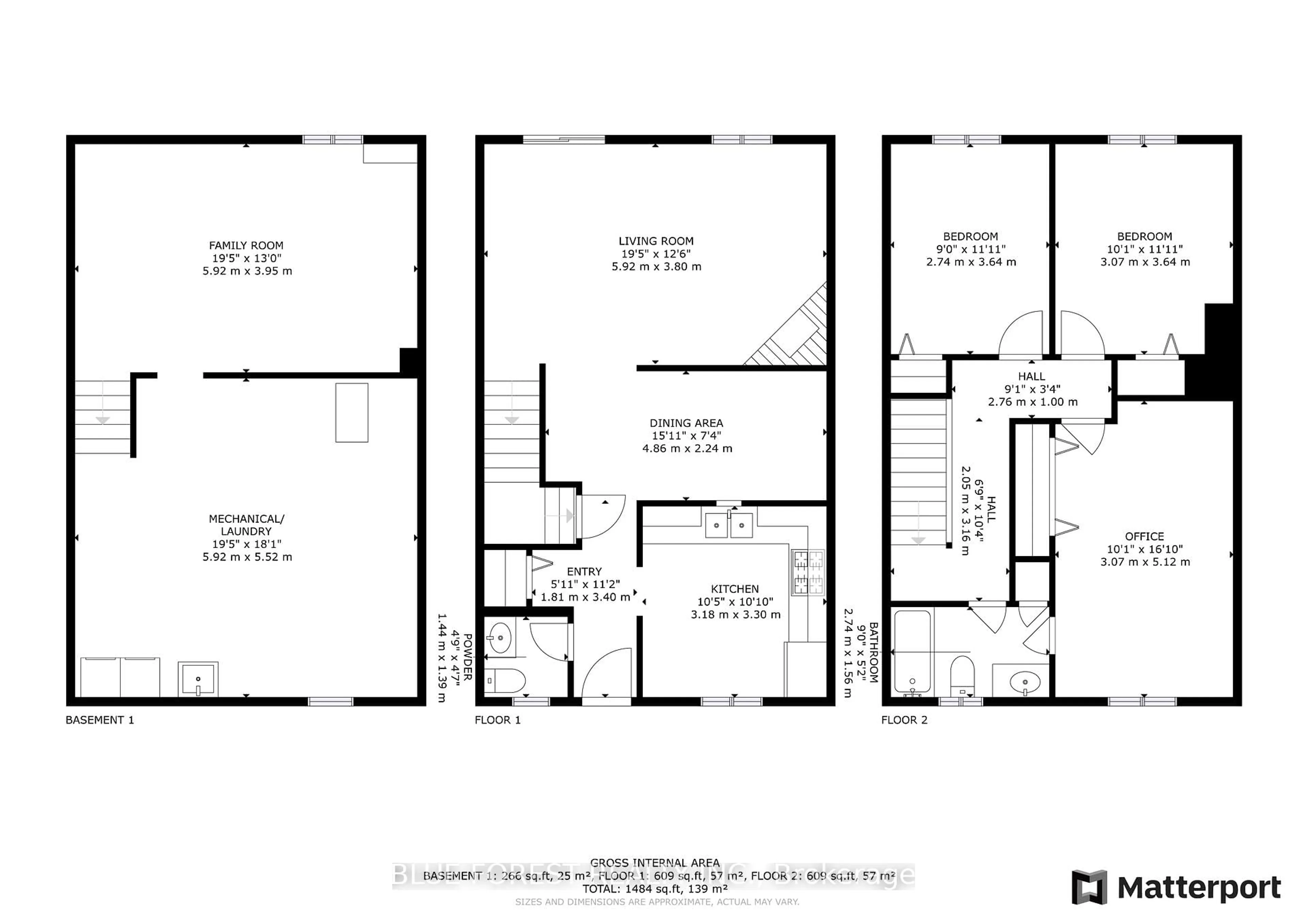 Floor plan for 490 Third St St #10, London East Ontario N5V 4A2