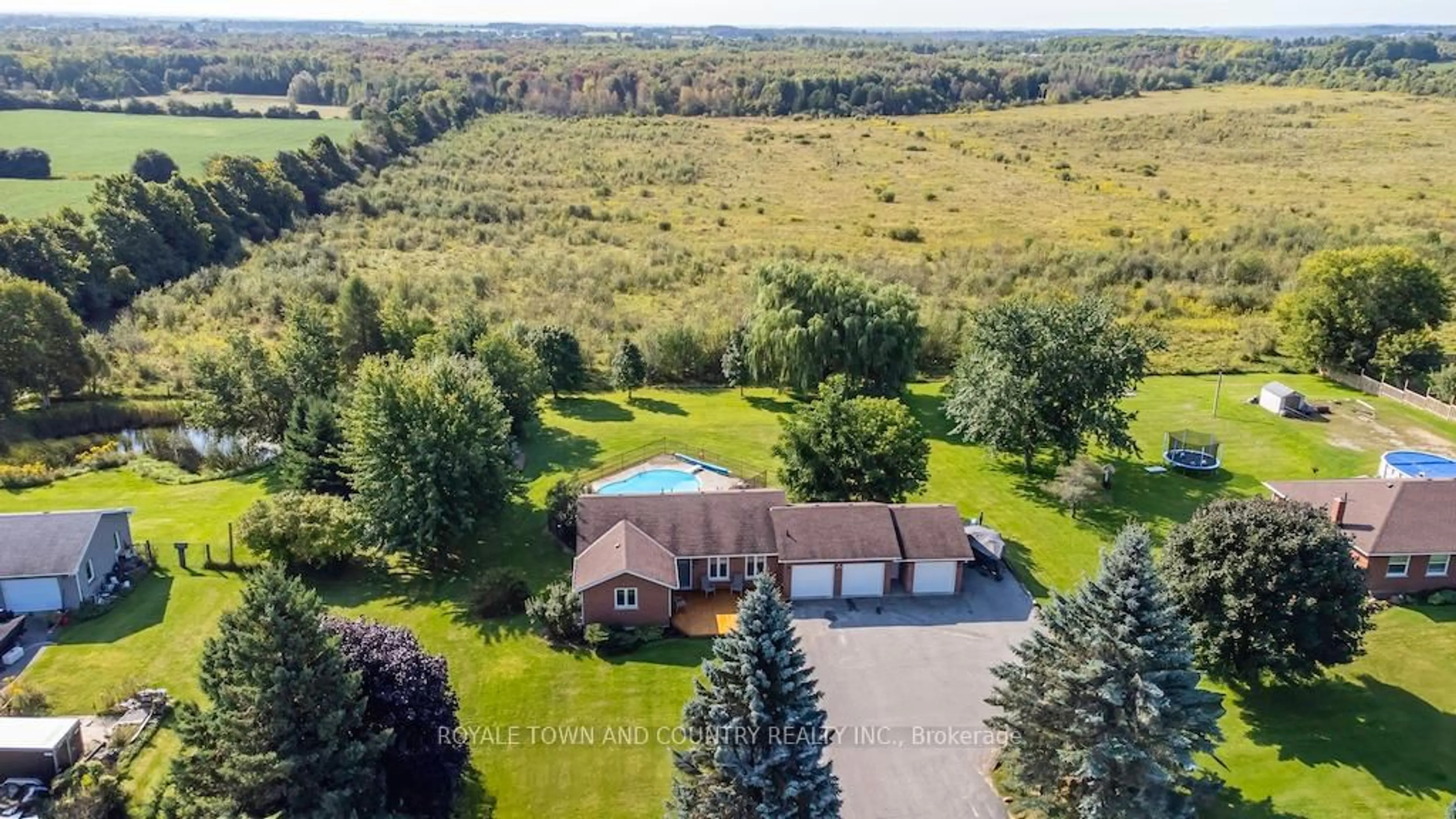 A pic from outside/outdoor area/front of a property/back of a property/a pic from drone, unknown for 116 Cresswell Rd, Kawartha Lakes Ontario K0M 2J0