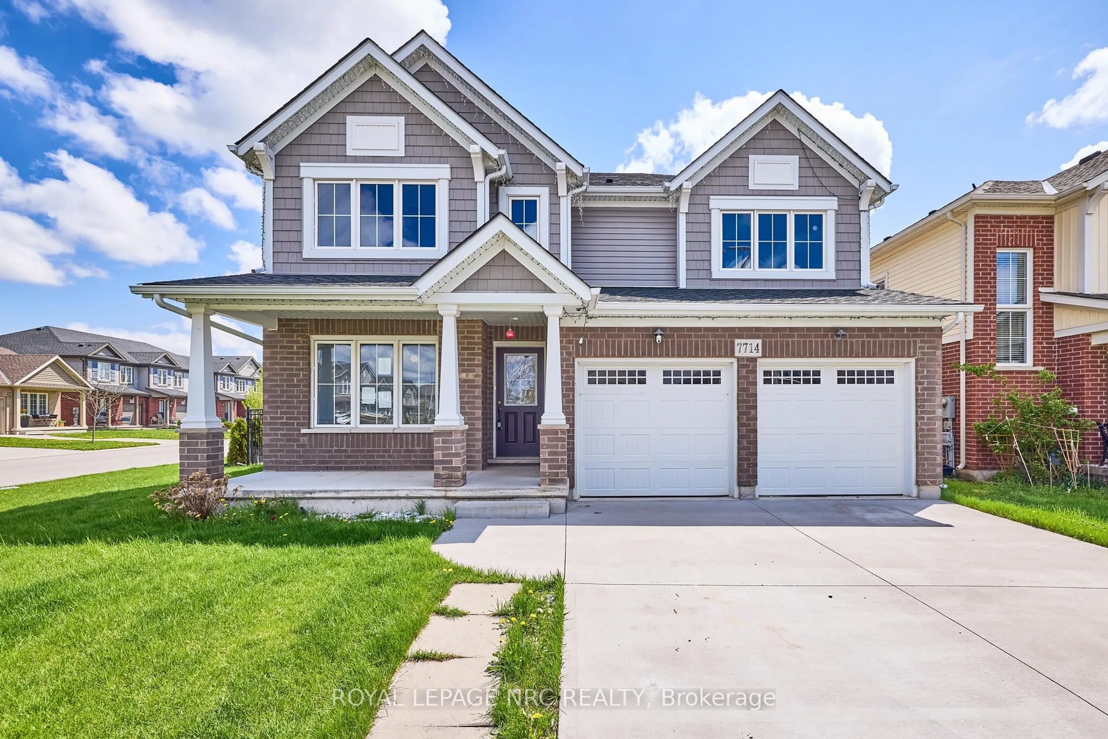Home with brick exterior material, street for 7714 Clendenning St, Niagara Falls Ontario L2G 7T3