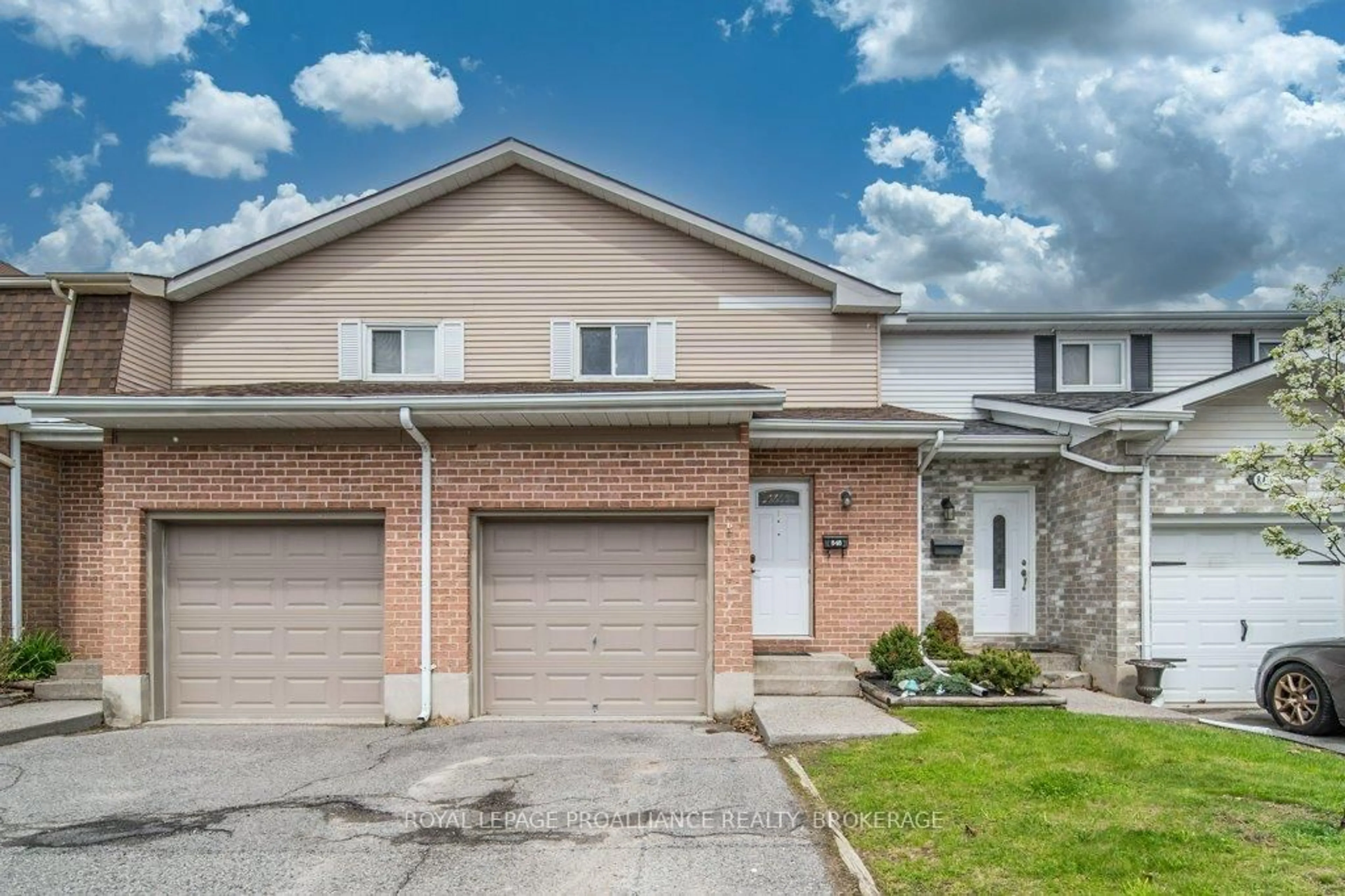 Home with brick exterior material, street for 848 Datzell Lane #66, Kingston Ontario K7M 7P8