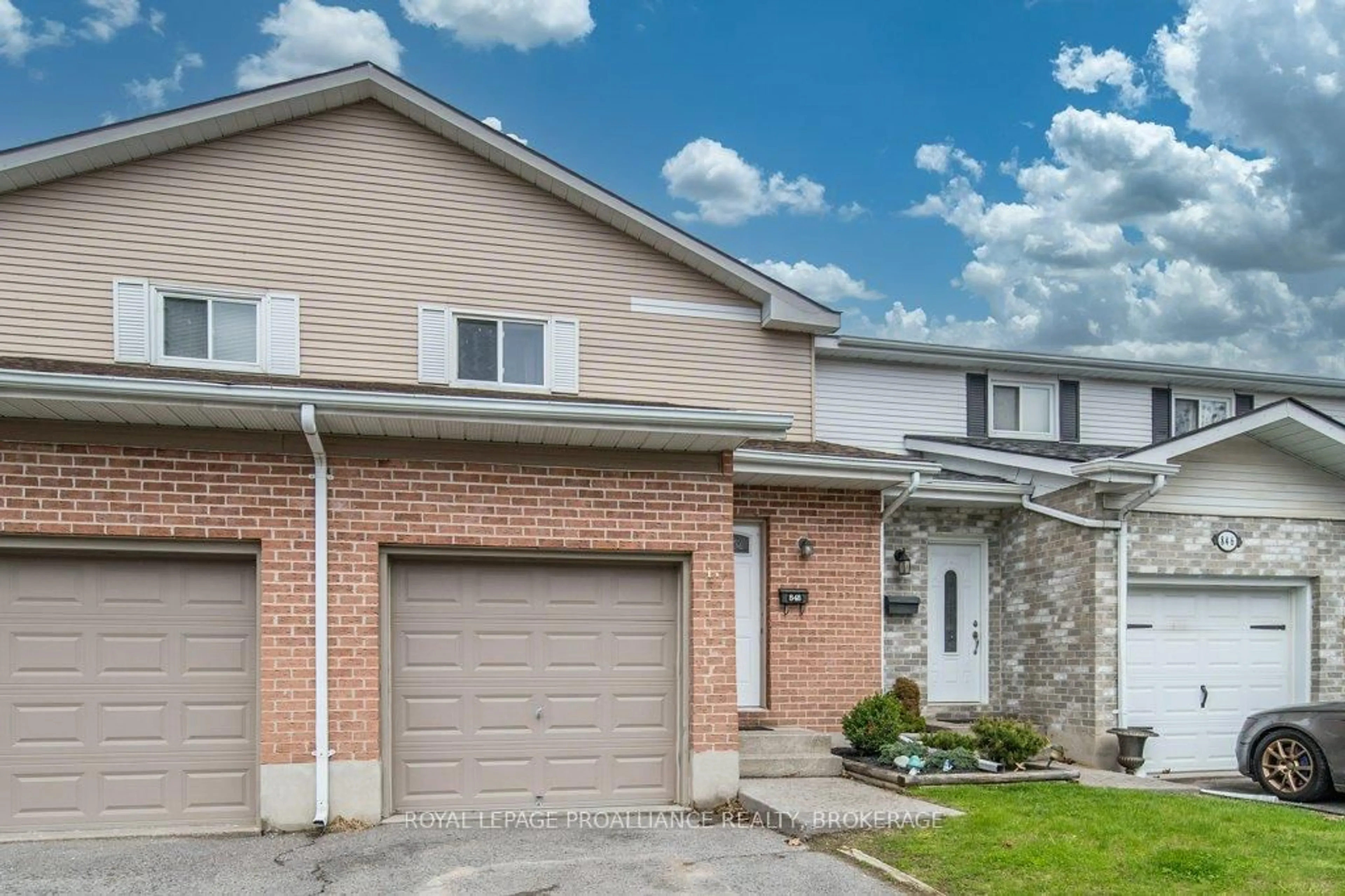 Home with brick exterior material, street for 848 Datzell Lane #66, Kingston Ontario K7M 7P8