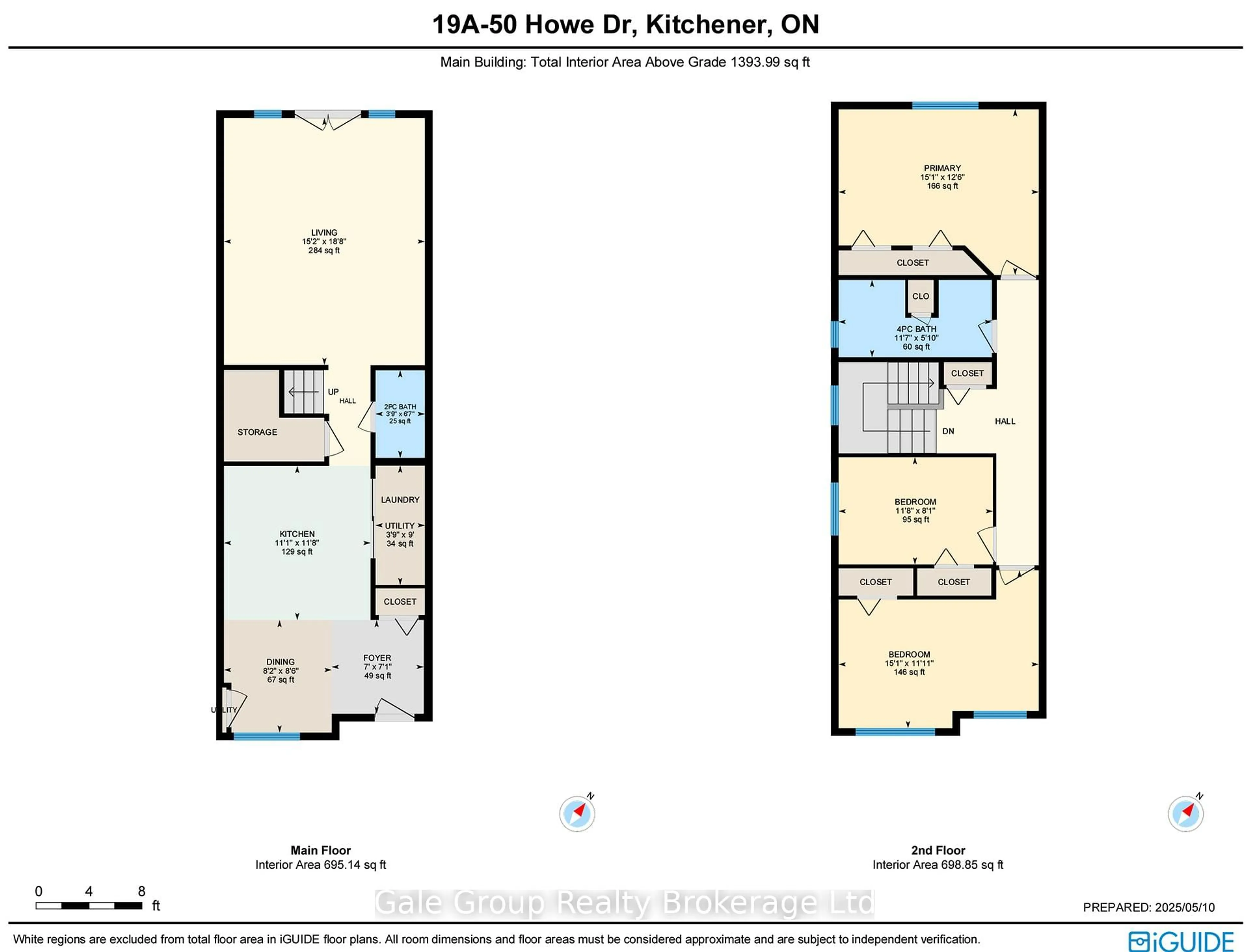 Floor plan for 50 Howe Dr #19A, Kitchener Ontario N2E 0A3