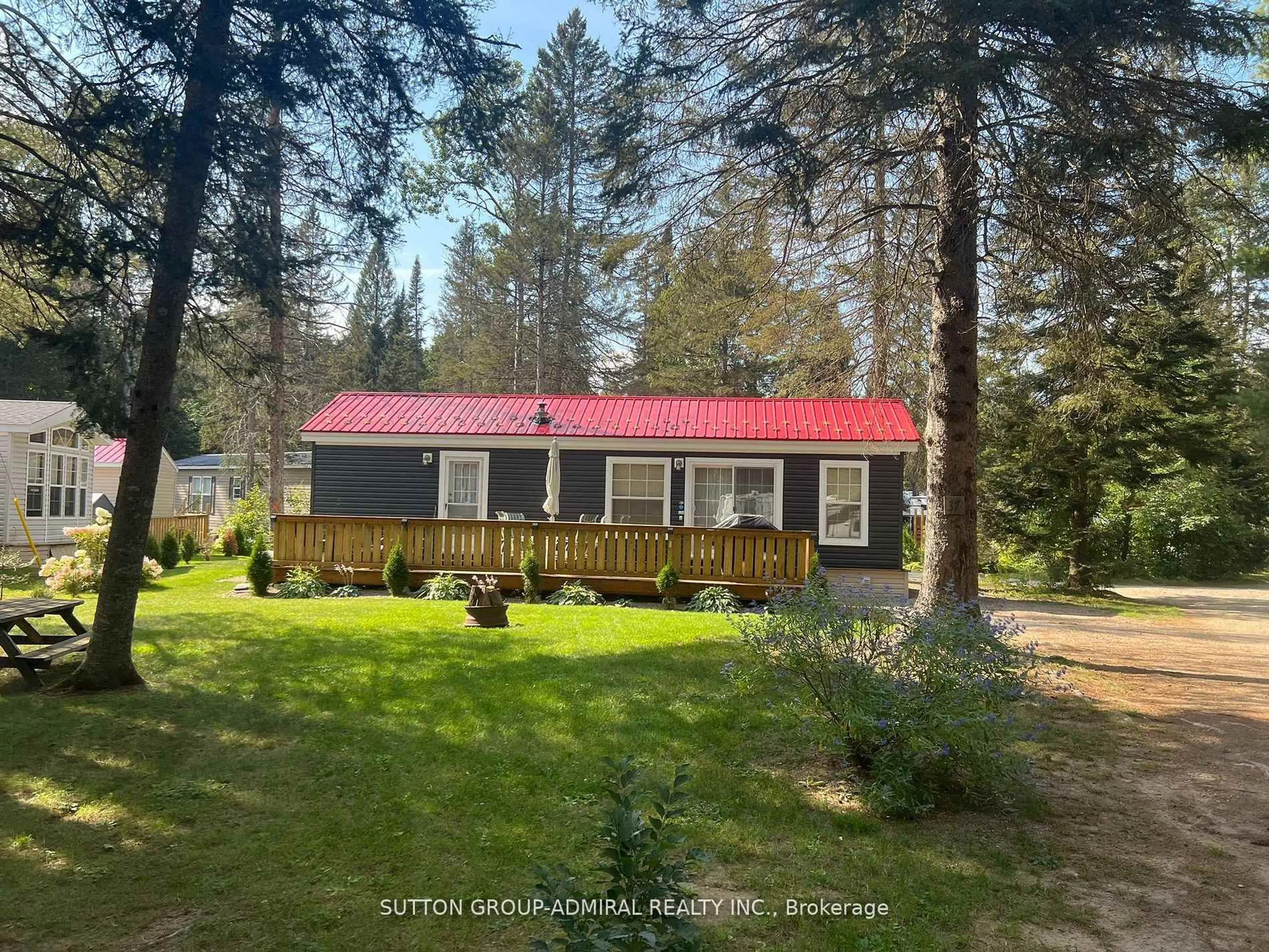 A pic from outside/outdoor area/front of a property/back of a property/a pic from drone, unknown for 98 North Shore Rd #Lot #37, Kearney Ontario P0A 1M0