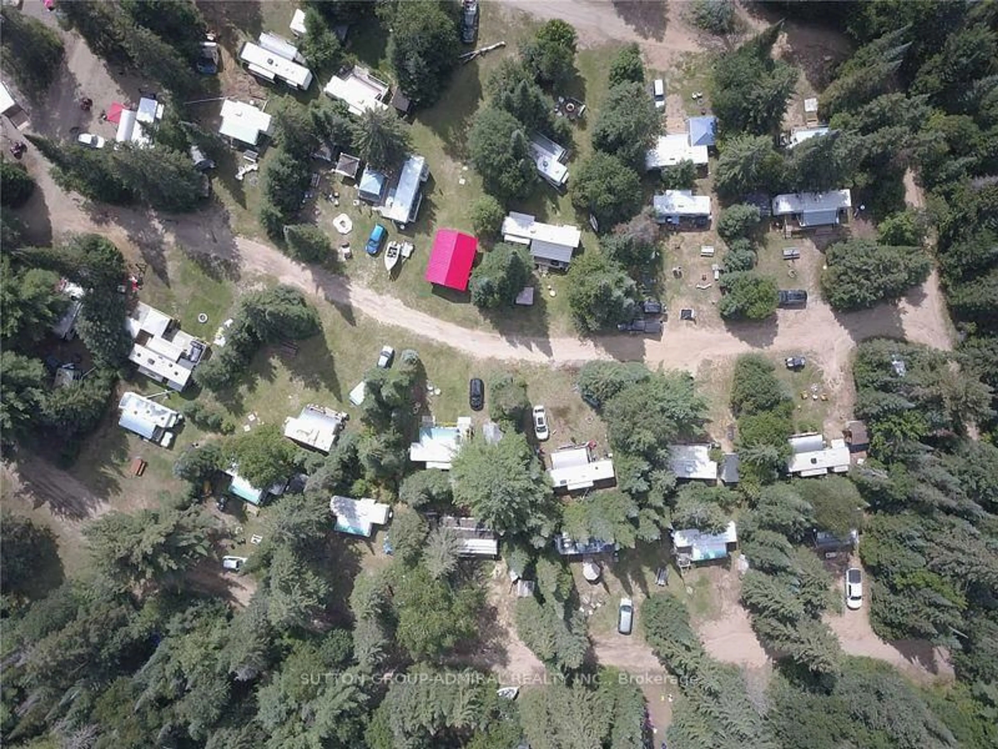 A pic from outside/outdoor area/front of a property/back of a property/a pic from drone, mountain view for 98 North Shore Rd #Lot #37, Kearney Ontario P0A 1M0