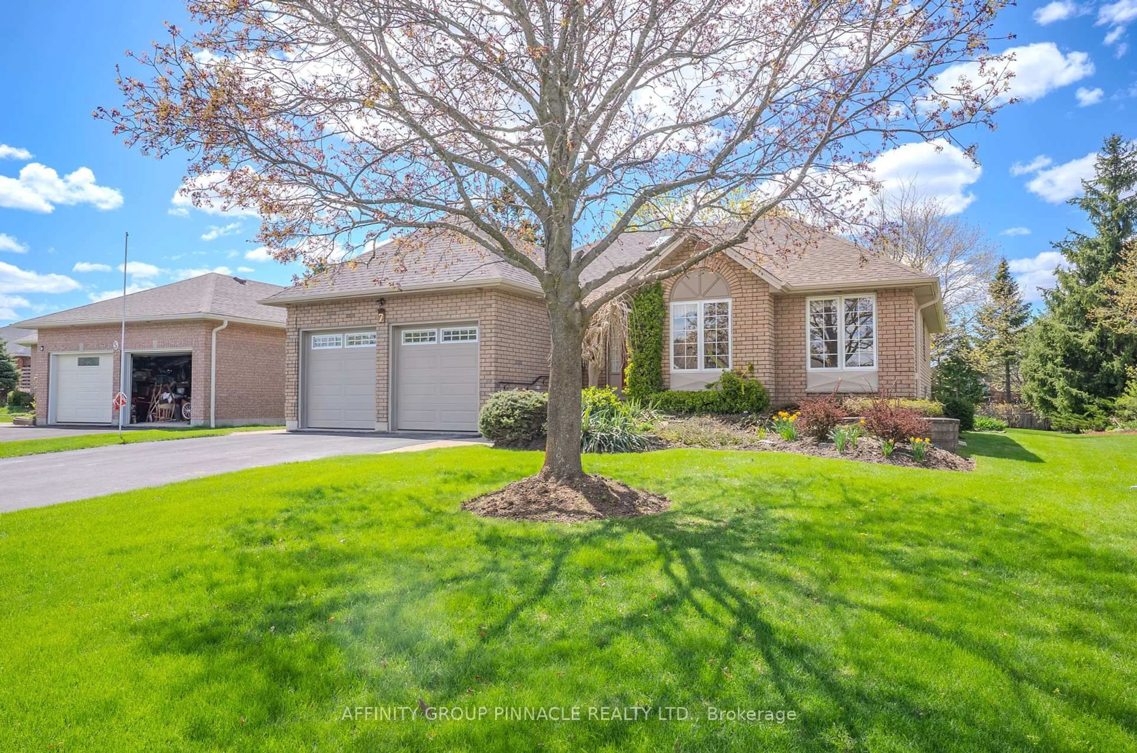 Home with brick exterior material, street for 7 Whitney Crt, Kawartha Lakes Ontario K9V 6C4