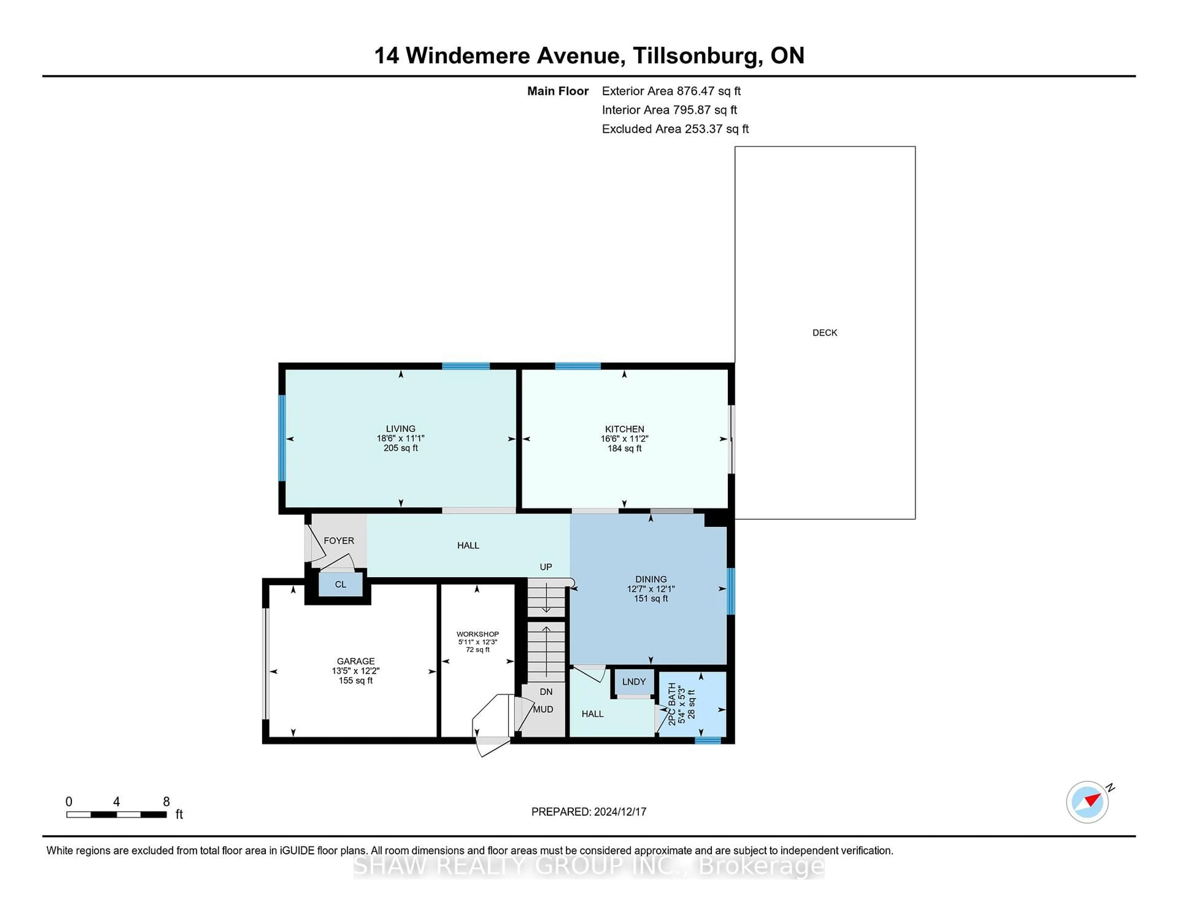 Floor plan for 14 Windemere Ave, Tillsonburg Ontario N4G 5M8