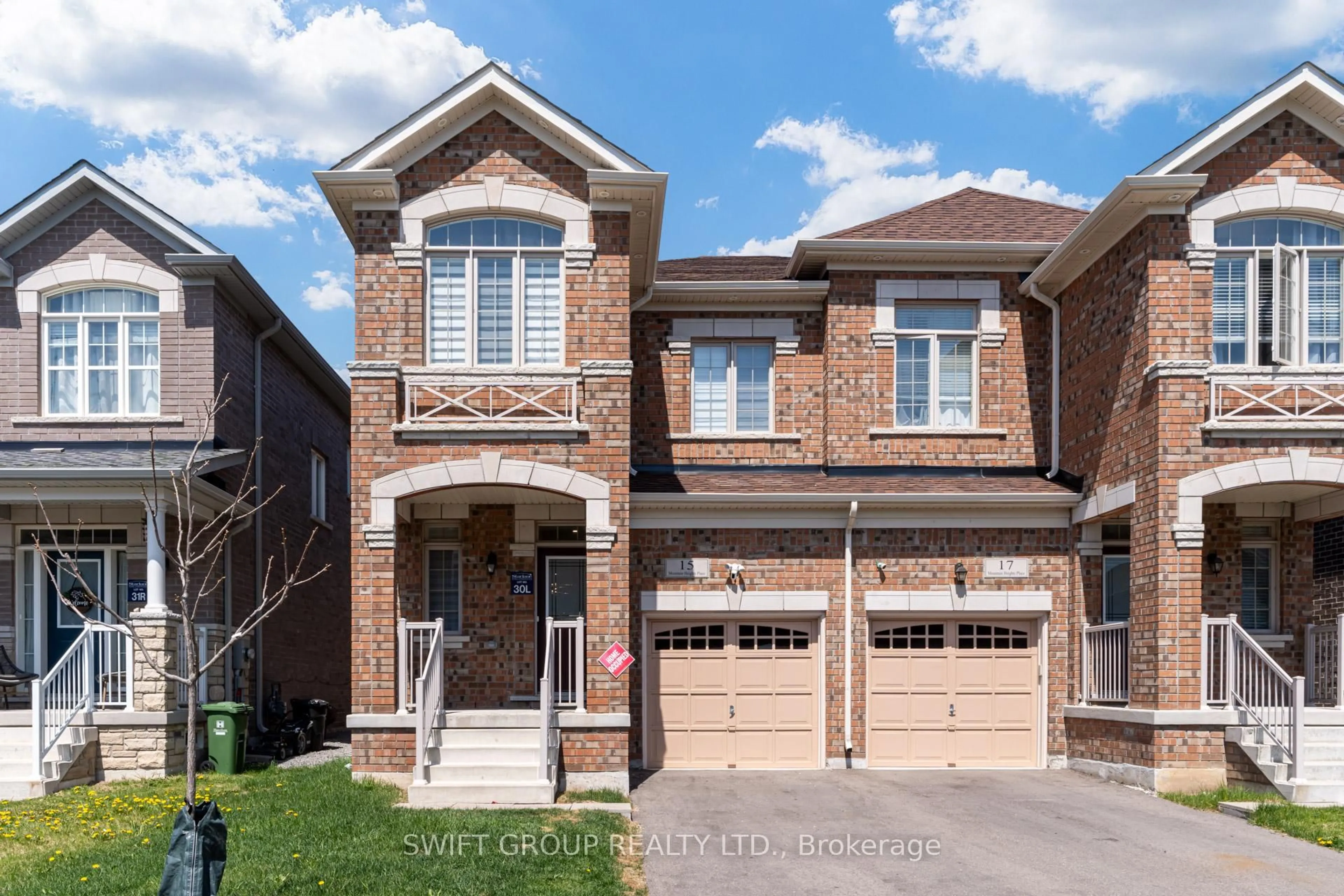 Home with brick exterior material, street for 15 Mountain Heights Pl, Hamilton Ontario L8B 1X7