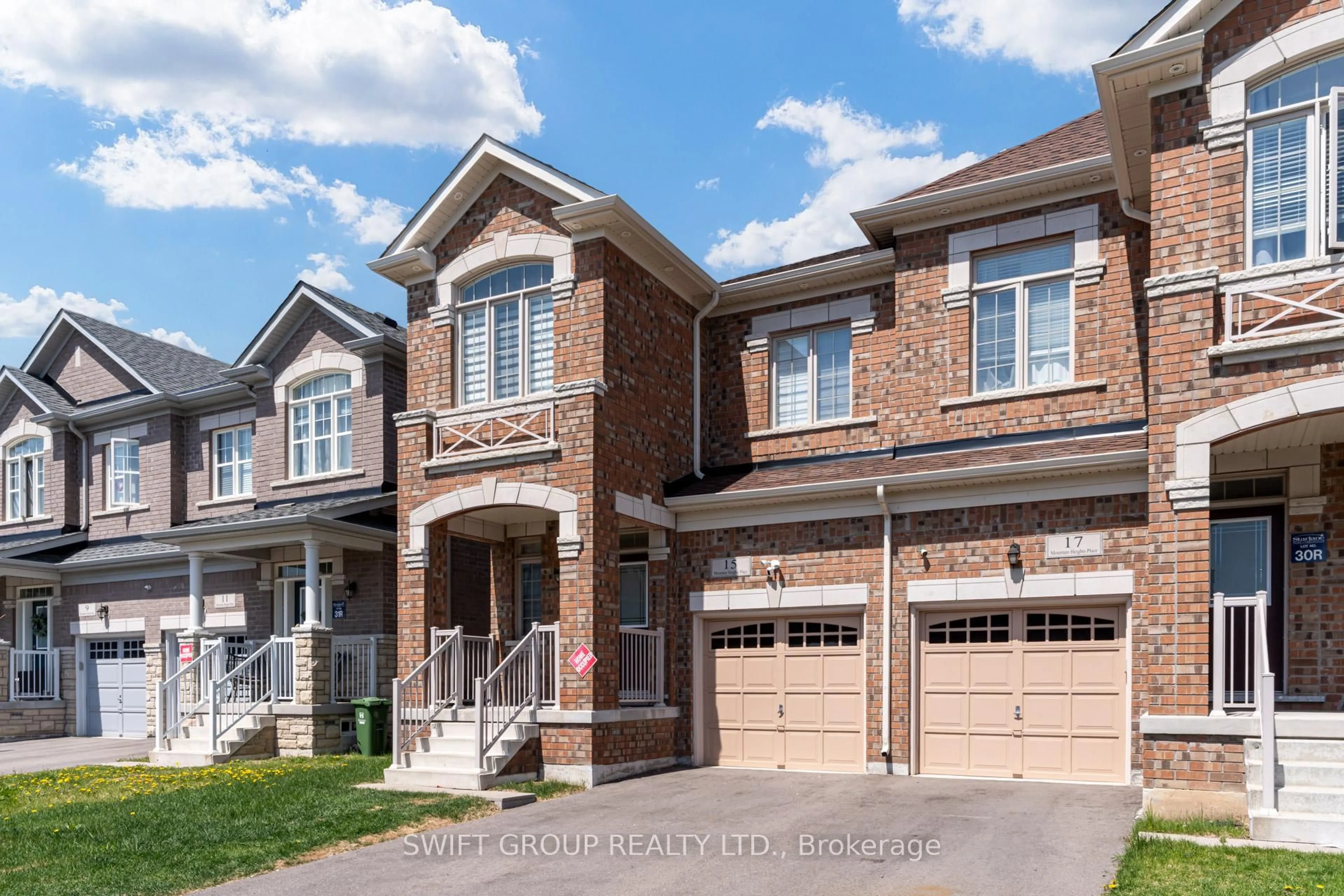 Home with brick exterior material, street for 15 Mountain Heights Pl, Hamilton Ontario L8B 1X7