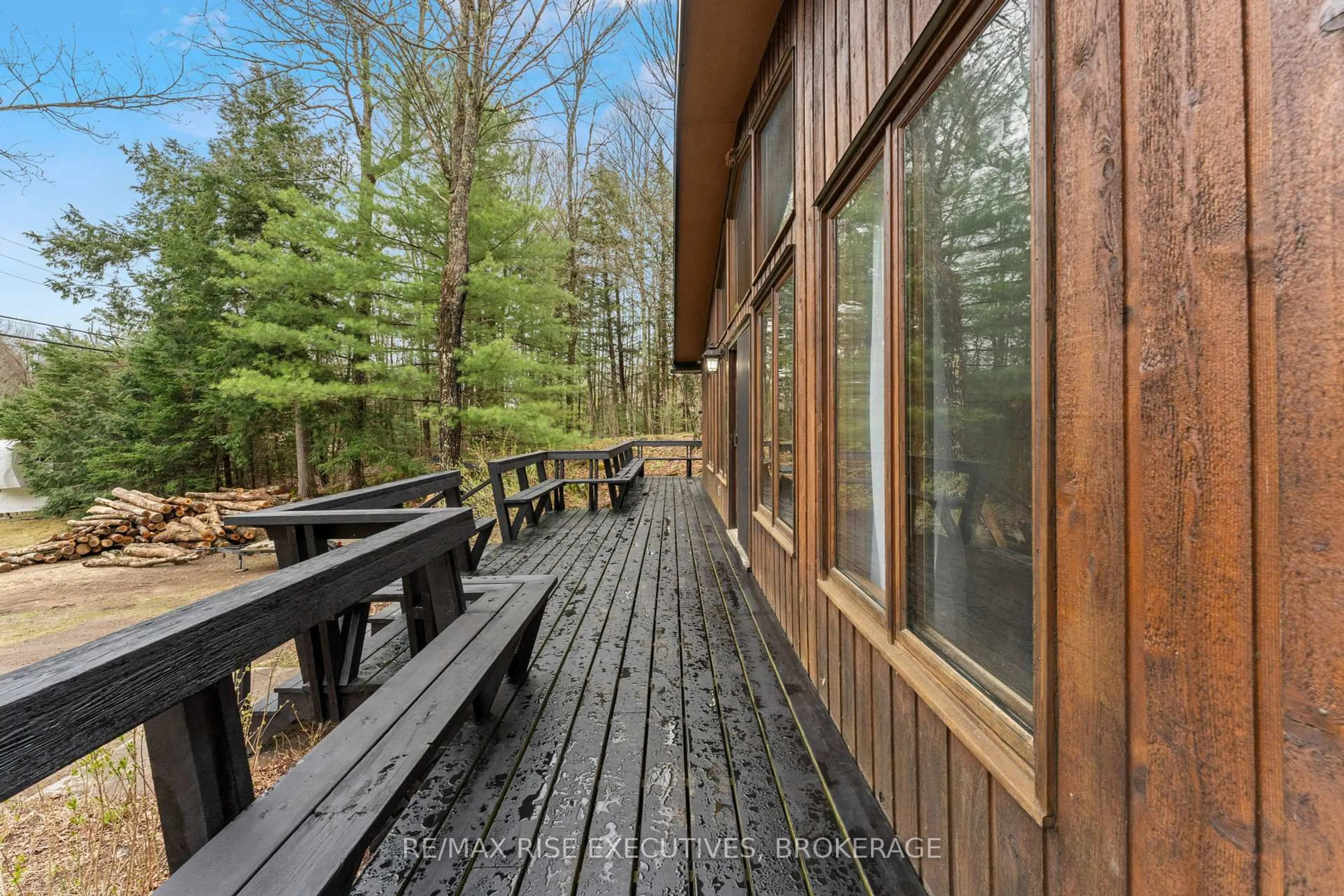 Patio, forest/trees view for 7275 Road 506 N/A, Plevna Ontario K0H 2M0
