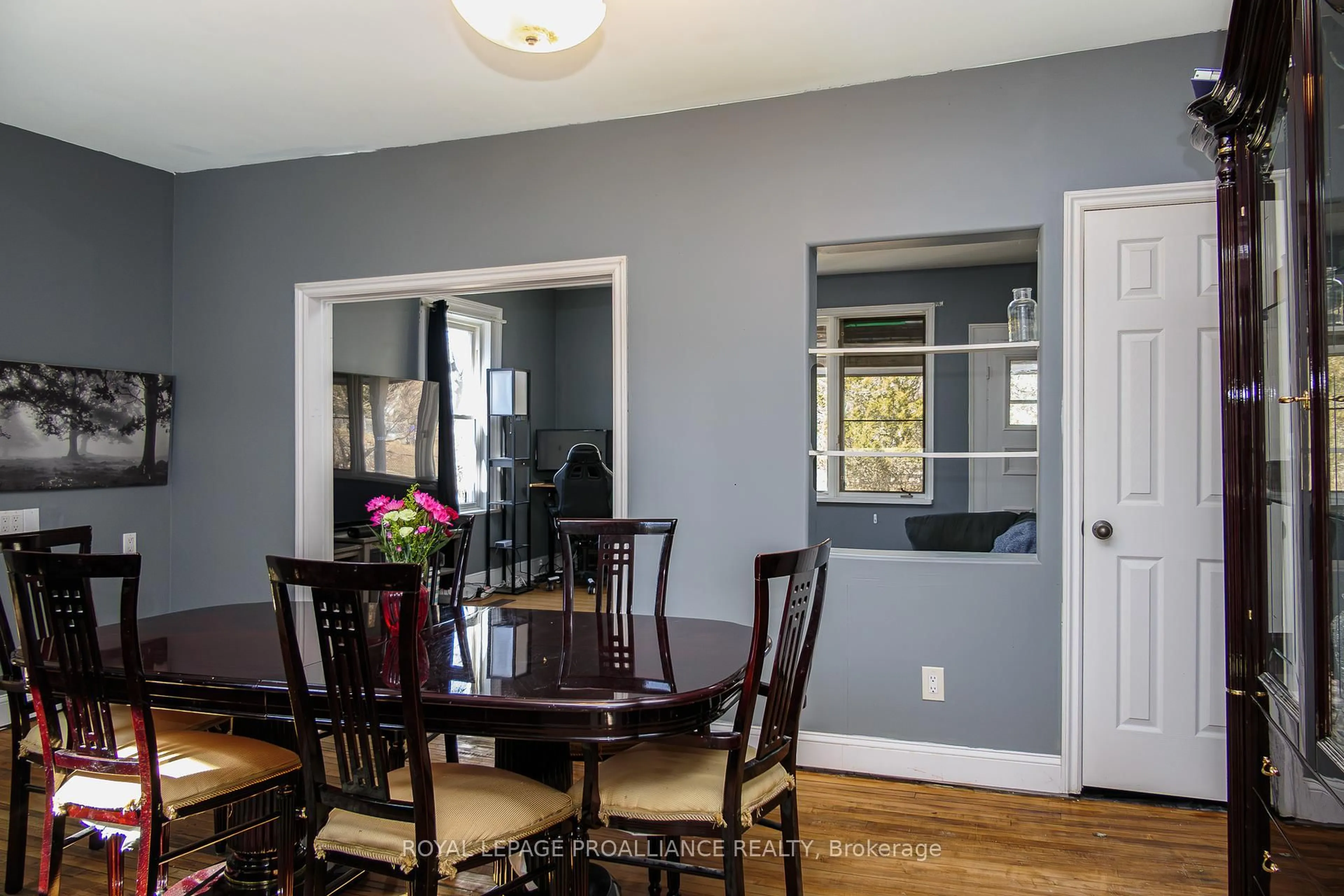 Dining room, wood/laminate floor for 808 County Rd 12 N/A, Greater Napanee Ontario K0K 2W0