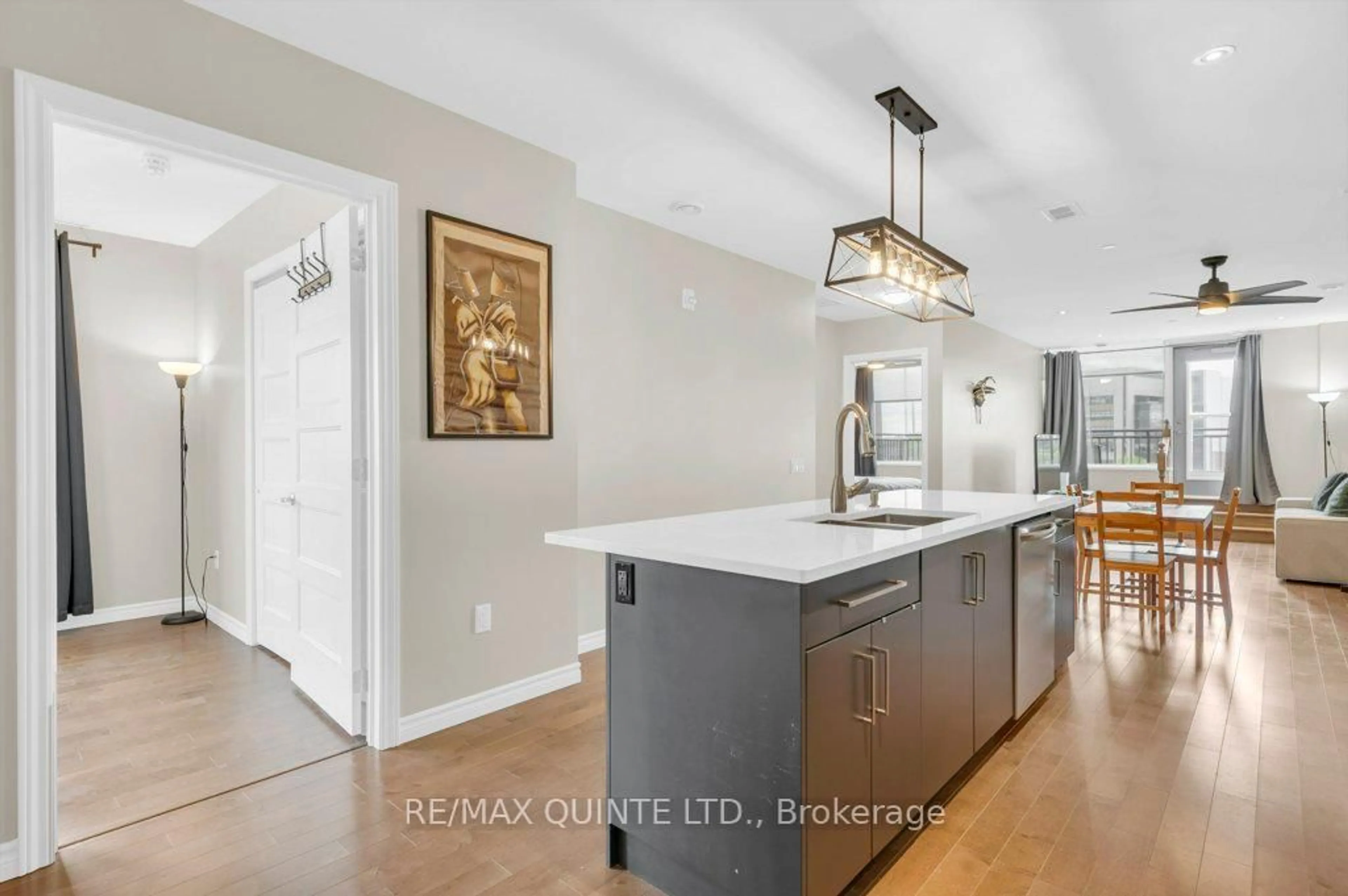 Open concept kitchen, unknown for 199 Front St #410, Belleville Ontario K8N 5H5