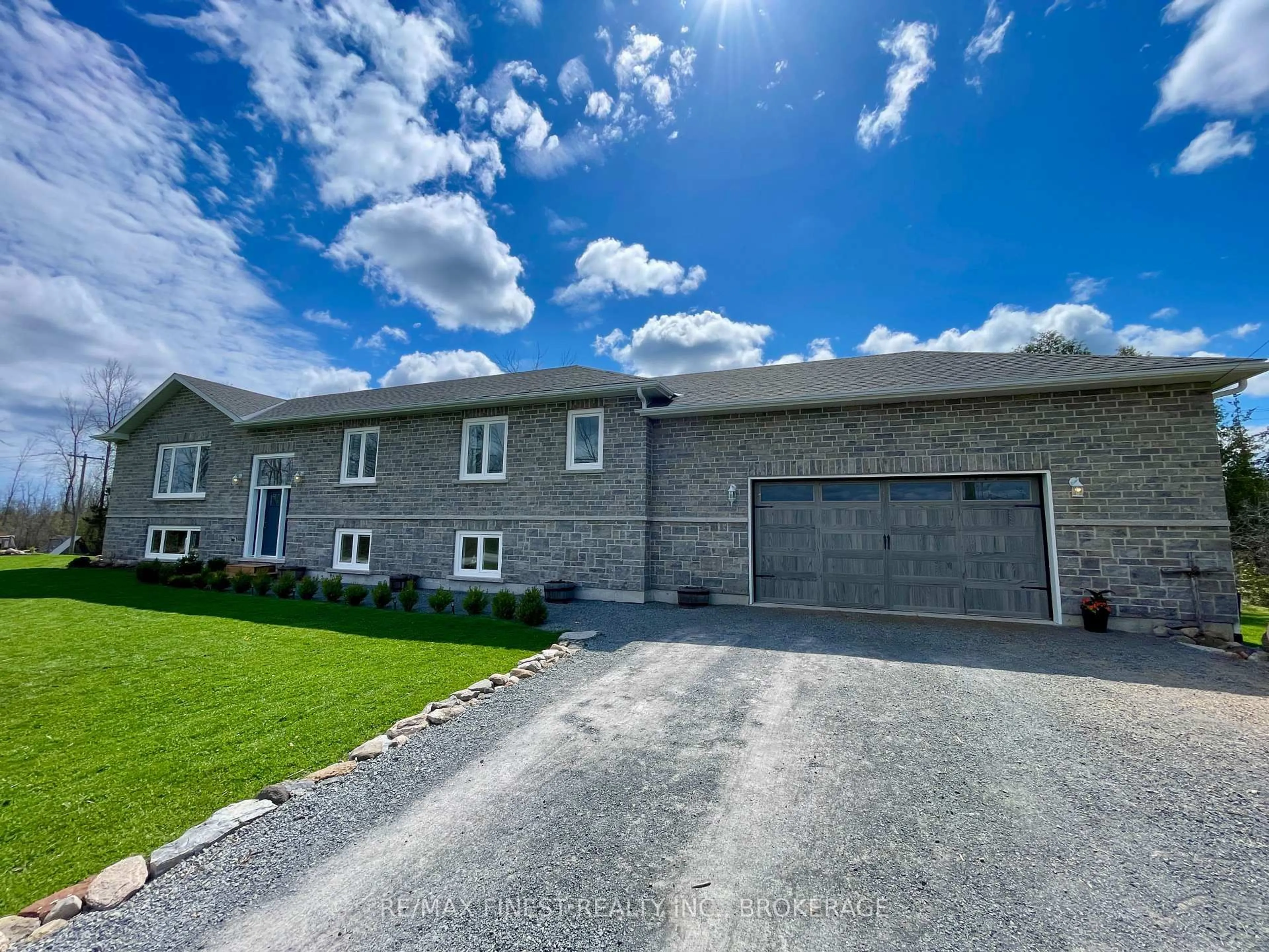 A pic from outside/outdoor area/front of a property/back of a property/a pic from drone, street for 892 Irish Rd, Bissett Creek Ontario K0H 2H0