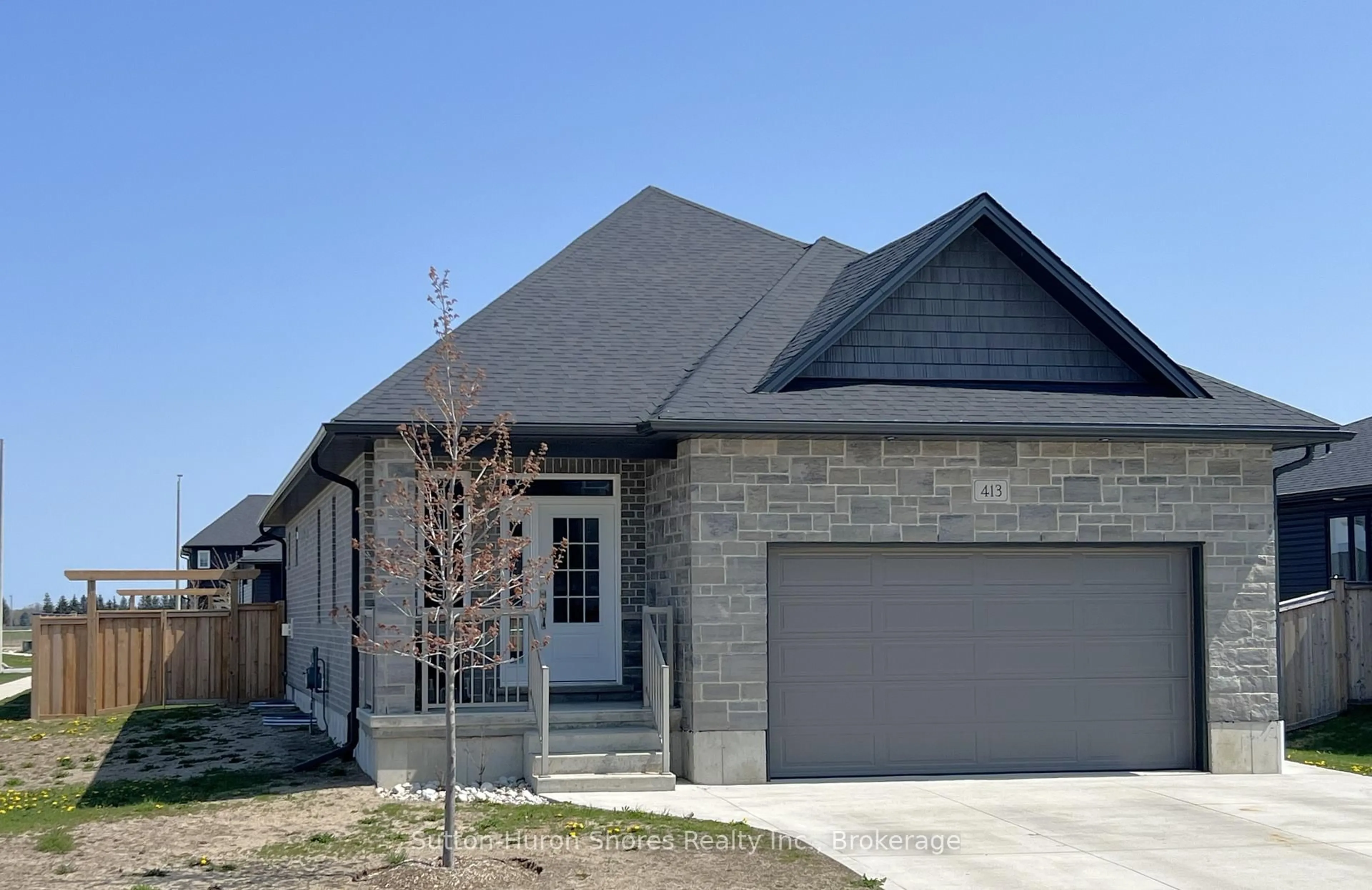 Home with brick exterior material, street for 413 Walker Cres, Saugeen Shores Ontario N0H 2C3