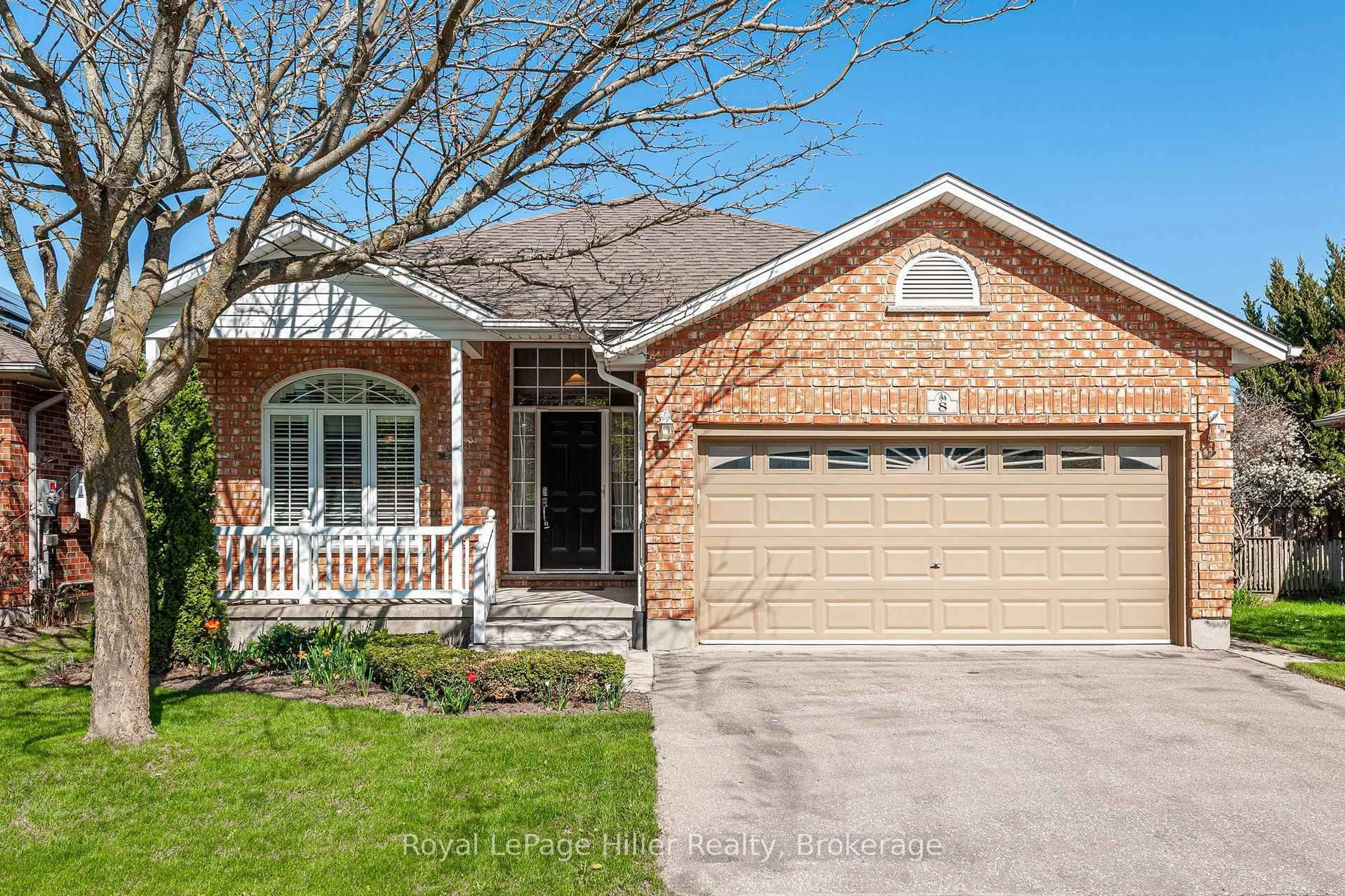 Home with brick exterior material, street for 59 Eagle Dr #8, Stratford Ontario N5A 7Z1