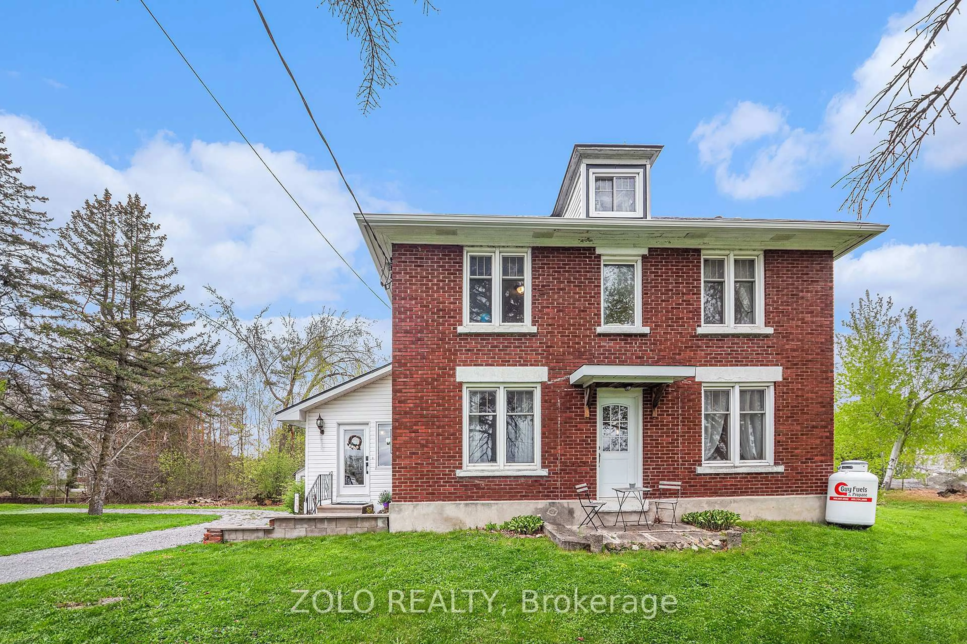 Home with brick exterior material, street for 2481 DEVELOPMENT Rd, North Dundas Ontario K0E 1S0
