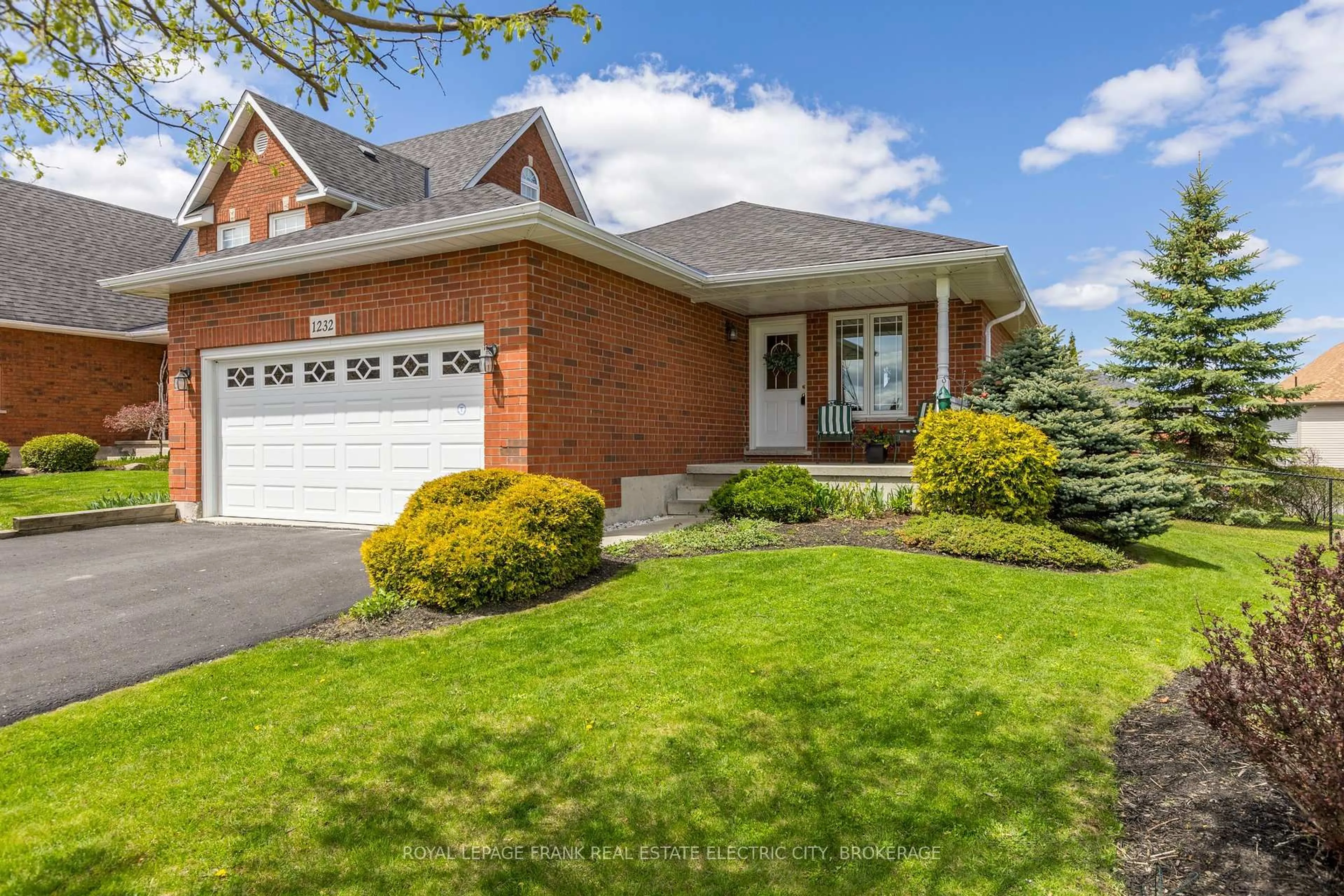 Home with brick exterior material, street for 1232 Scollard Dr, Peterborough East Ontario K9H 0A8