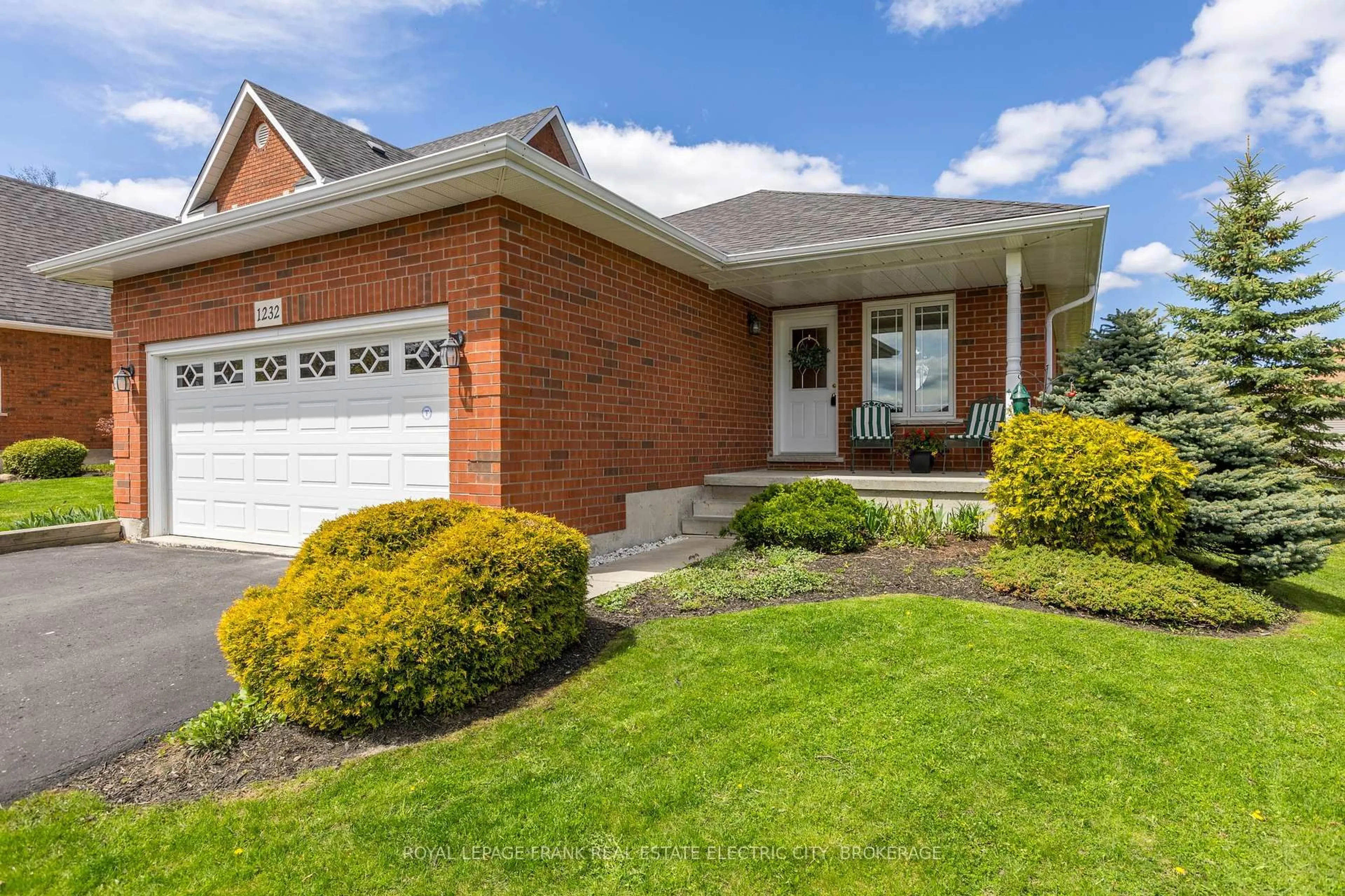 Home with brick exterior material, street for 1232 Scollard Dr, Peterborough East Ontario K9H 0A8