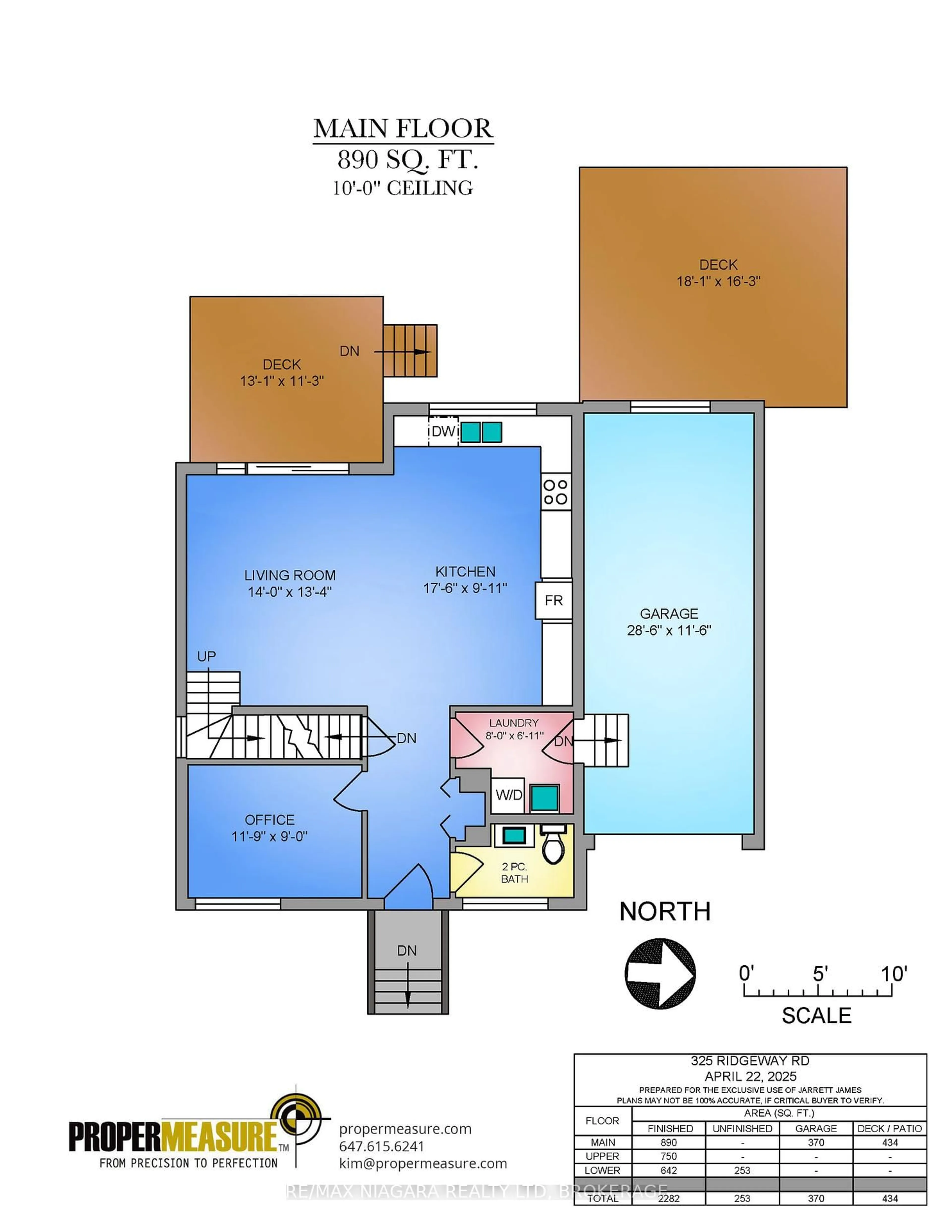 Floor plan for 325 Ridgeway Rd, Fort Erie Ontario L0S 1B0