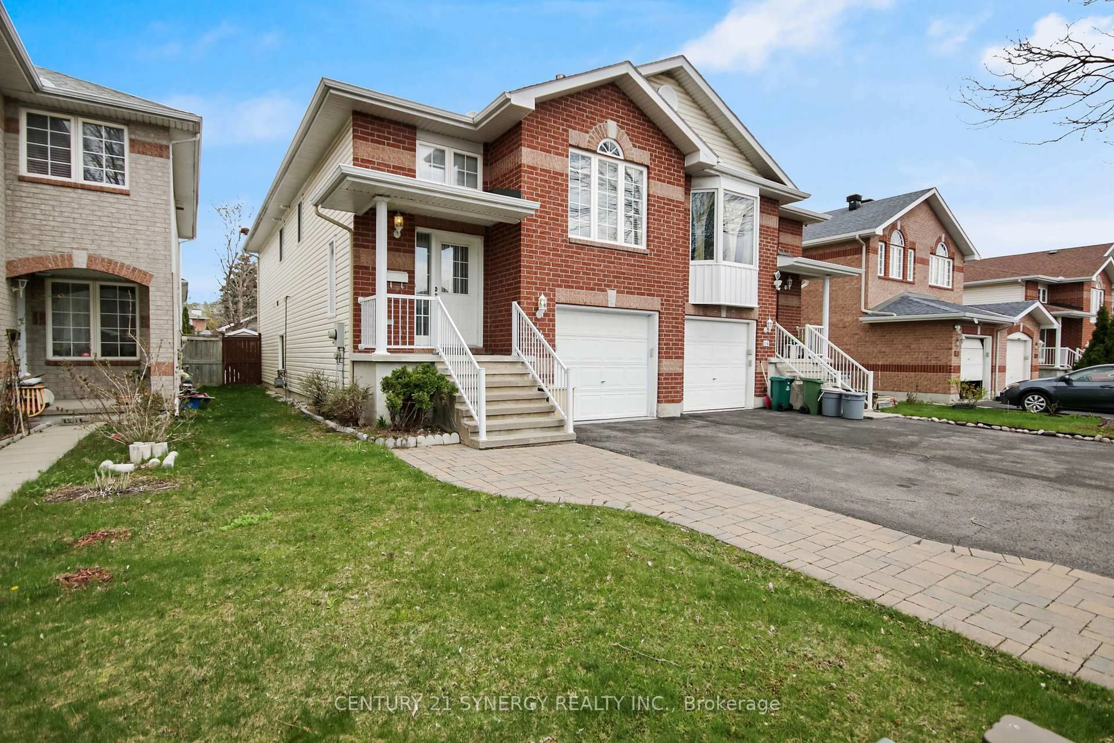 Home with brick exterior material, street for 14 Splinter Cres, Ottawa Ontario K2B 1B2
