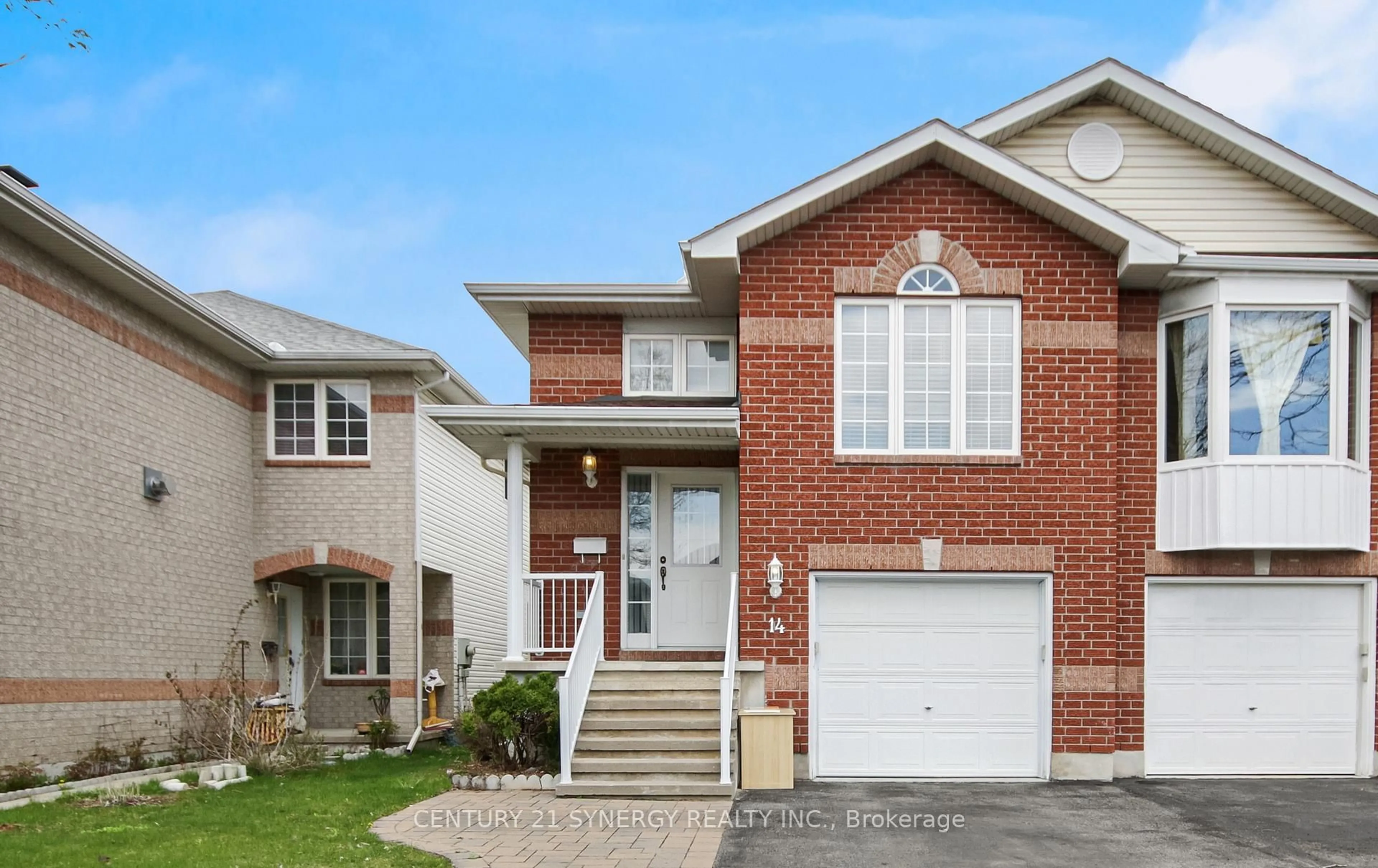 Home with brick exterior material, street for 14 Splinter Cres, Ottawa Ontario K2B 1B2