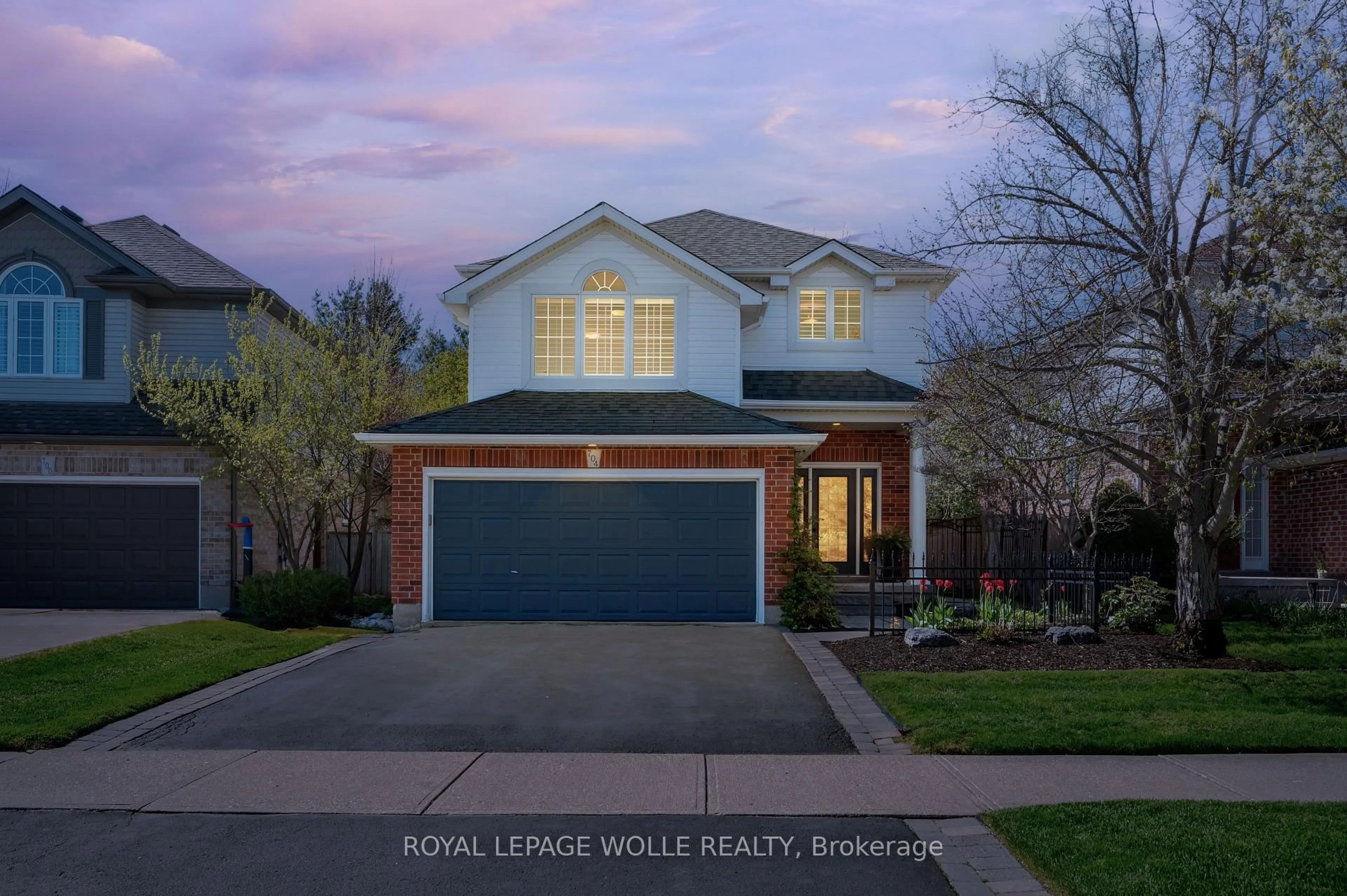 Home with brick exterior material, street for 704 Bonavista Dr, Waterloo Ontario N2K 4E9