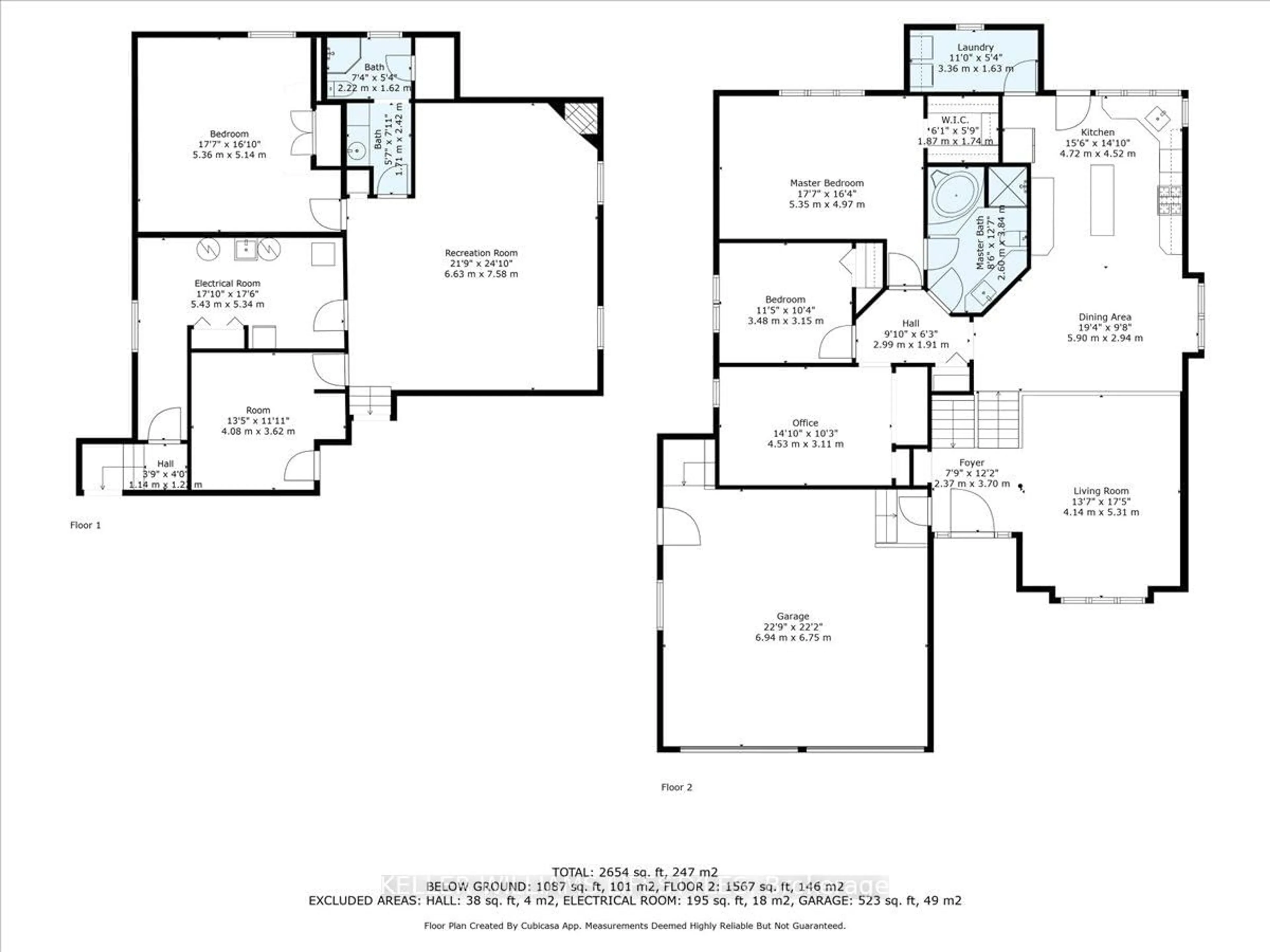 Floor plan for 4068 Collingwood St, Plympton-Wyoming Ontario N0N 1J6