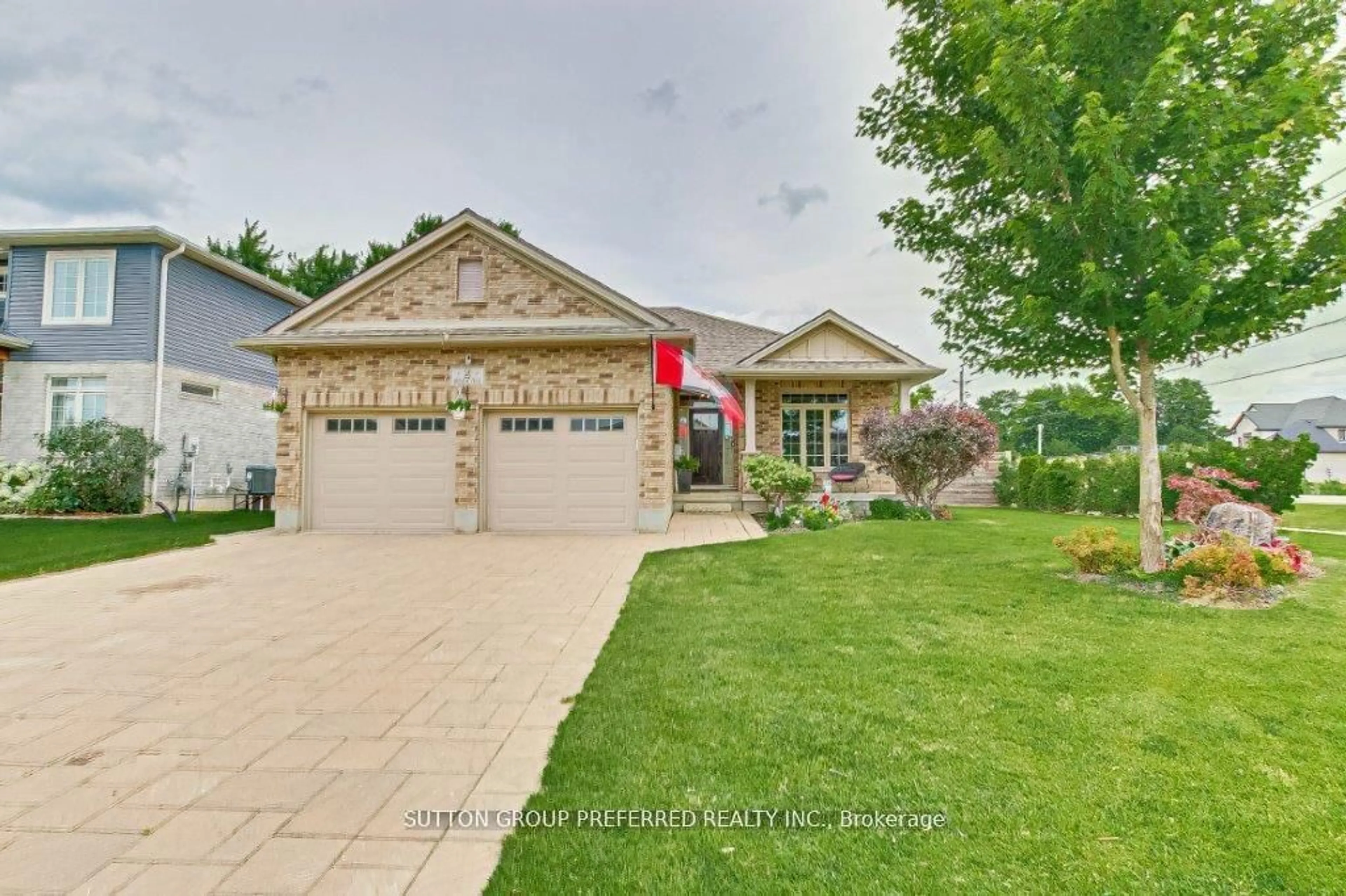 Home with brick exterior material, street for 2 Brooker Tr, Thames Centre Ontario N0M 2P0