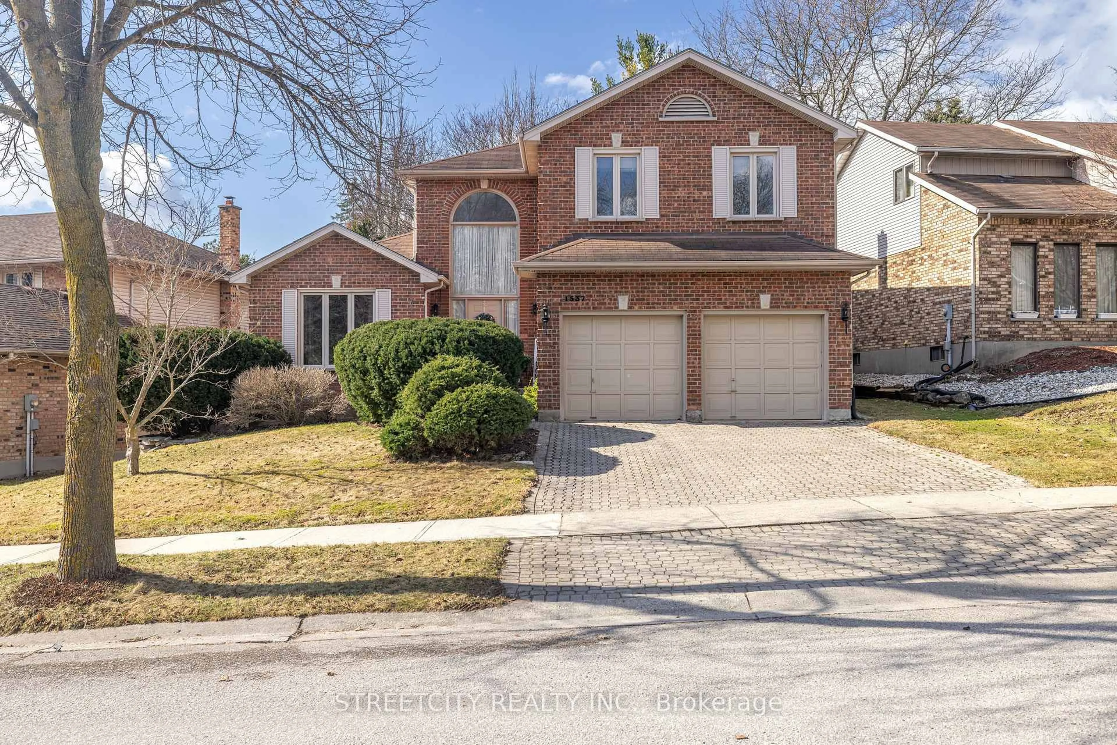 Home with brick exterior material, street for 1537 Hillside Dr, London North Ontario N6G 4M5