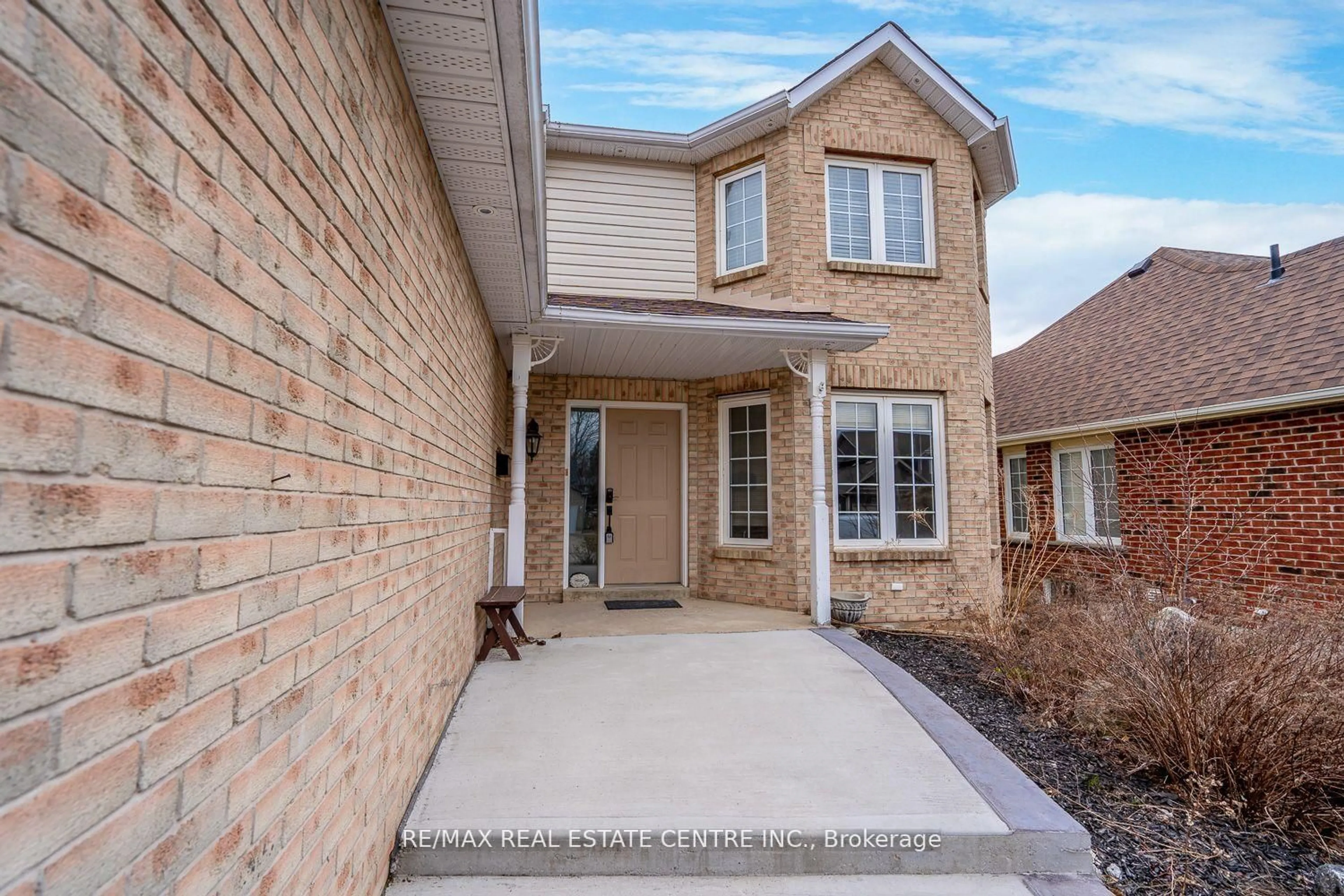 Home with brick exterior material, street for 416 Olde Village Lane, Shelburne Ontario L9V 3A4