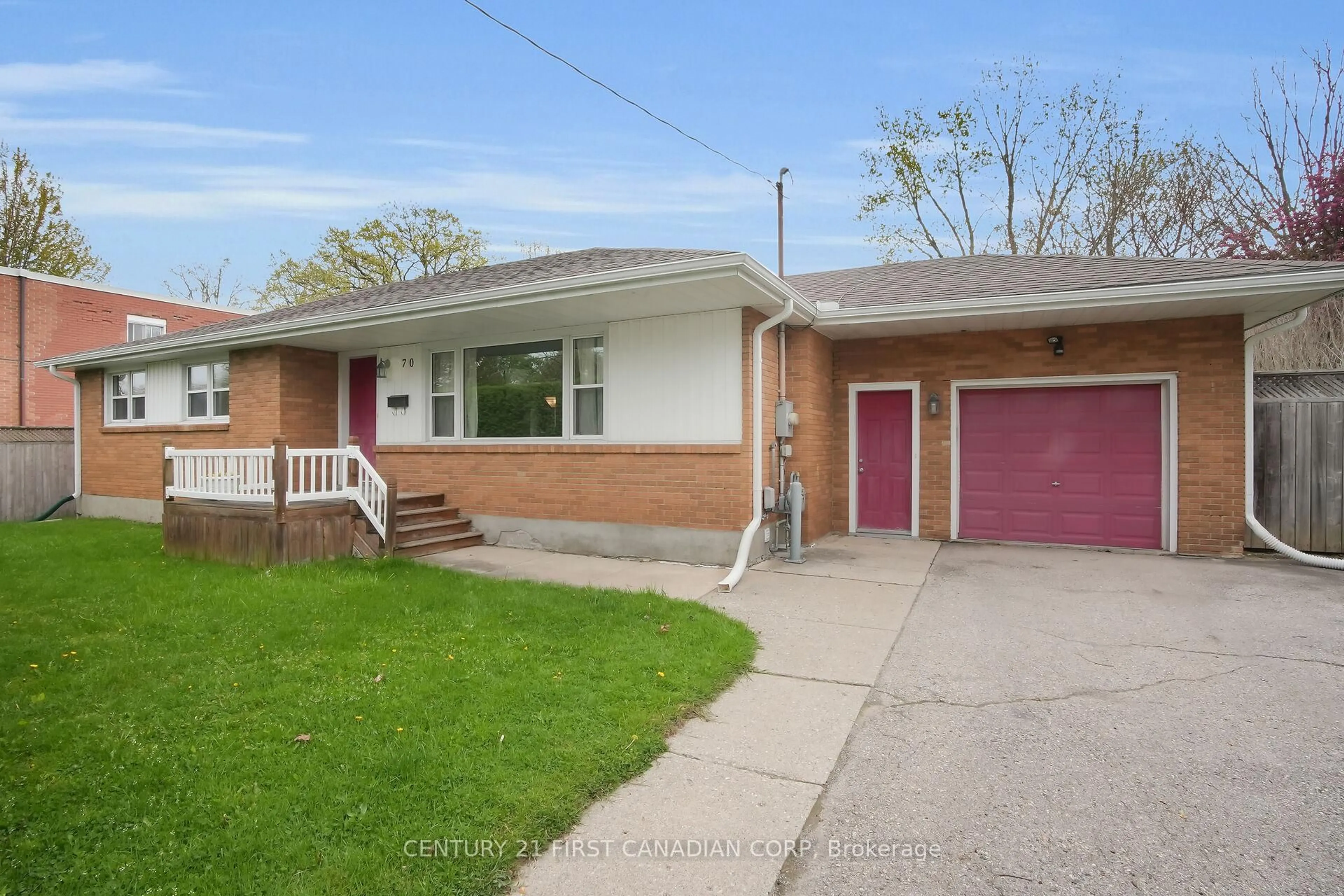 Home with brick exterior material, street for 70 Chesterfield Ave, London South Ontario N5Z 3N1