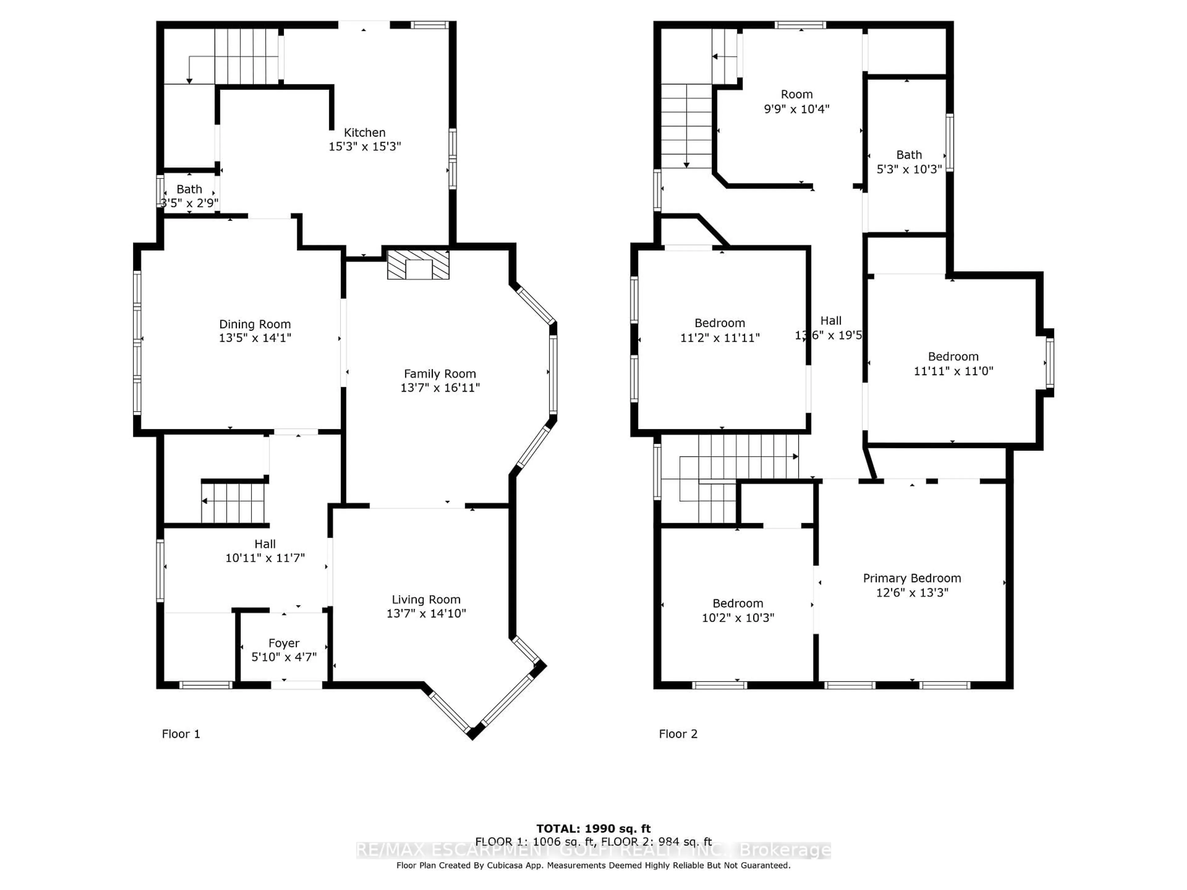 Floor plan for 4621 Ellis St, Niagara Falls Ontario L2E 1H8
