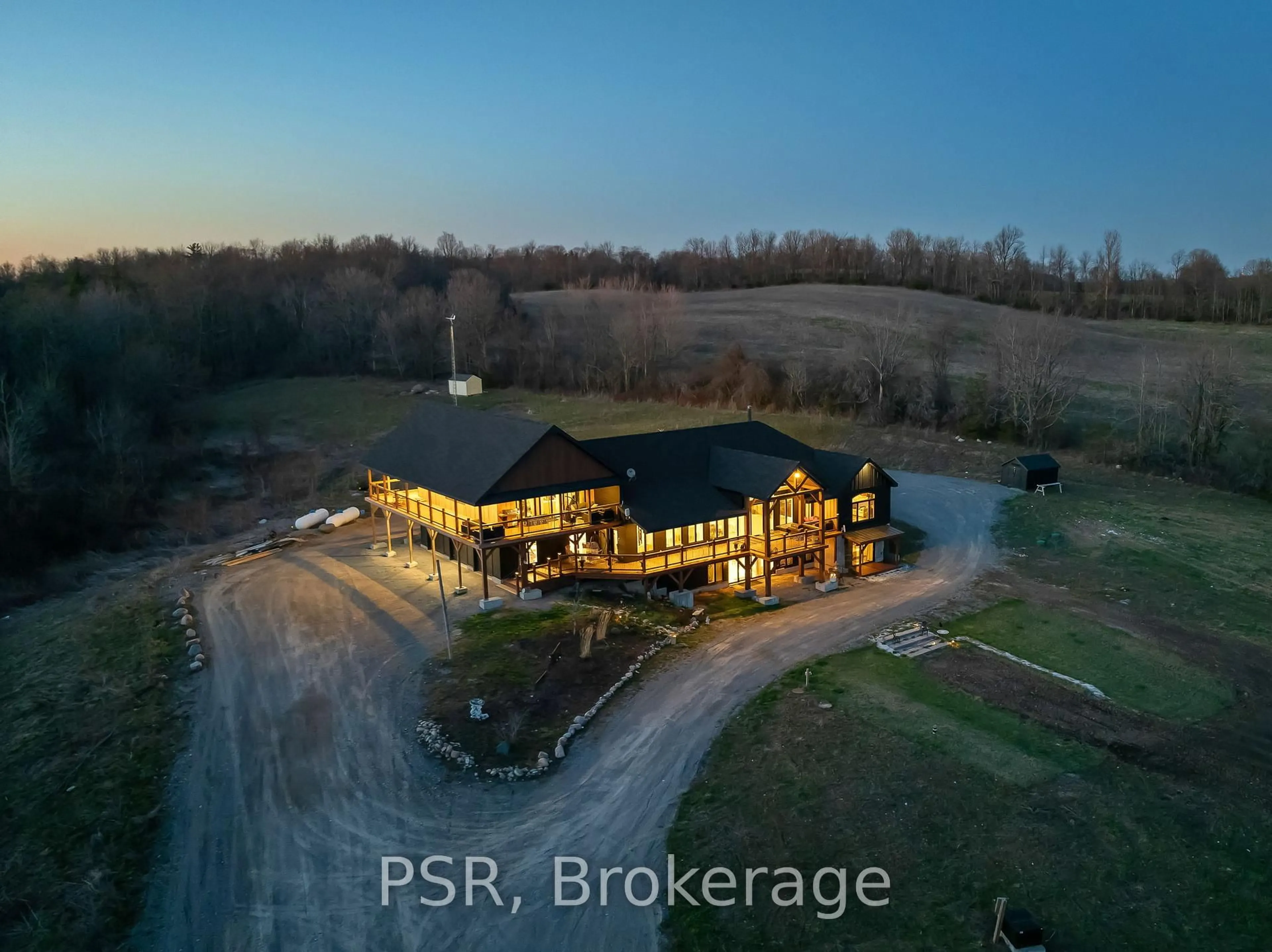 A pic from outside/outdoor area/front of a property/back of a property/a pic from drone, building for 150 Long Reach Rd, Brighton Ontario K0K 1H0