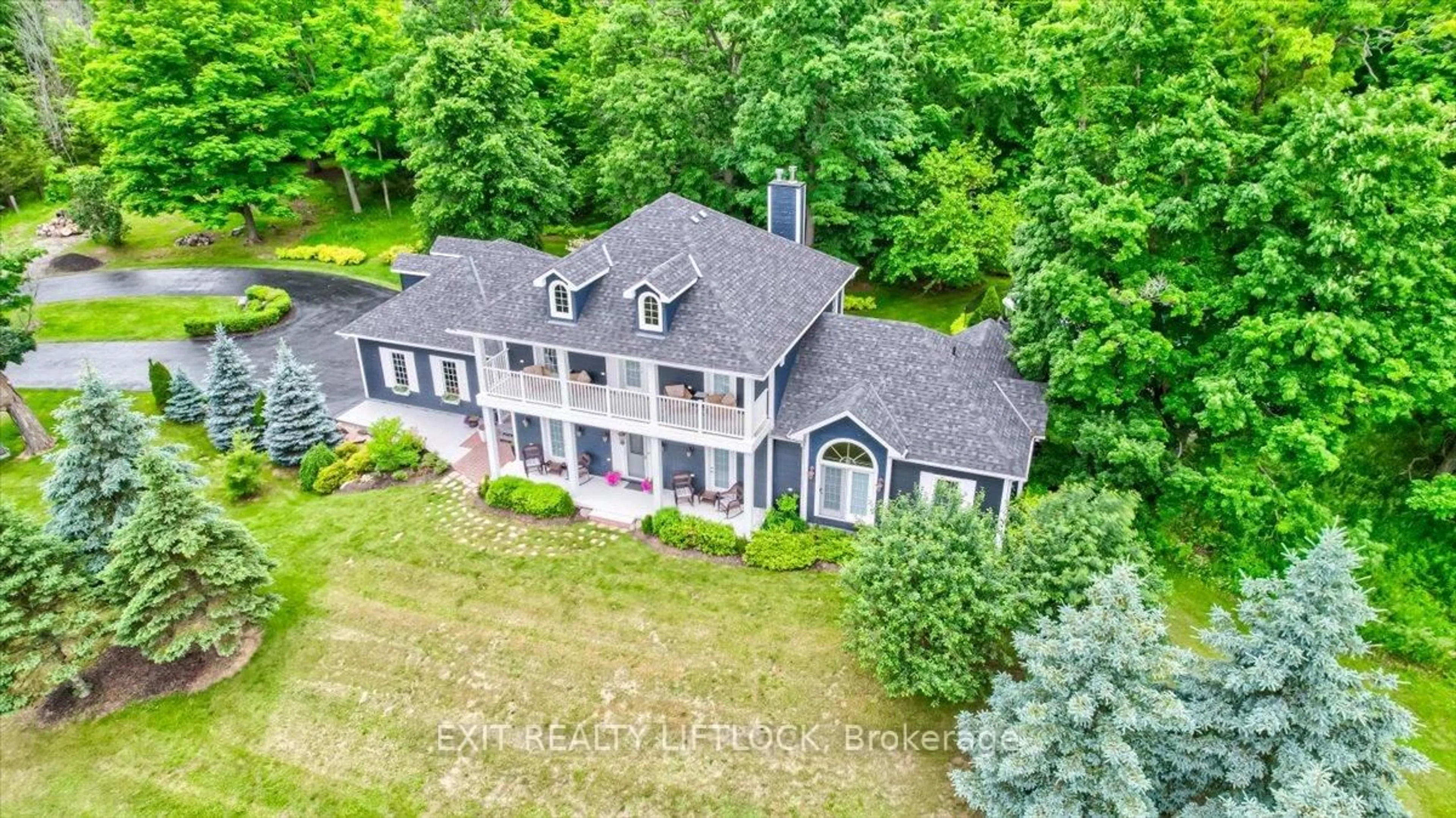 A pic from outside/outdoor area/front of a property/back of a property/a pic from drone, unknown for 400 5th Line, Trent Hills Ontario K0L 1L0