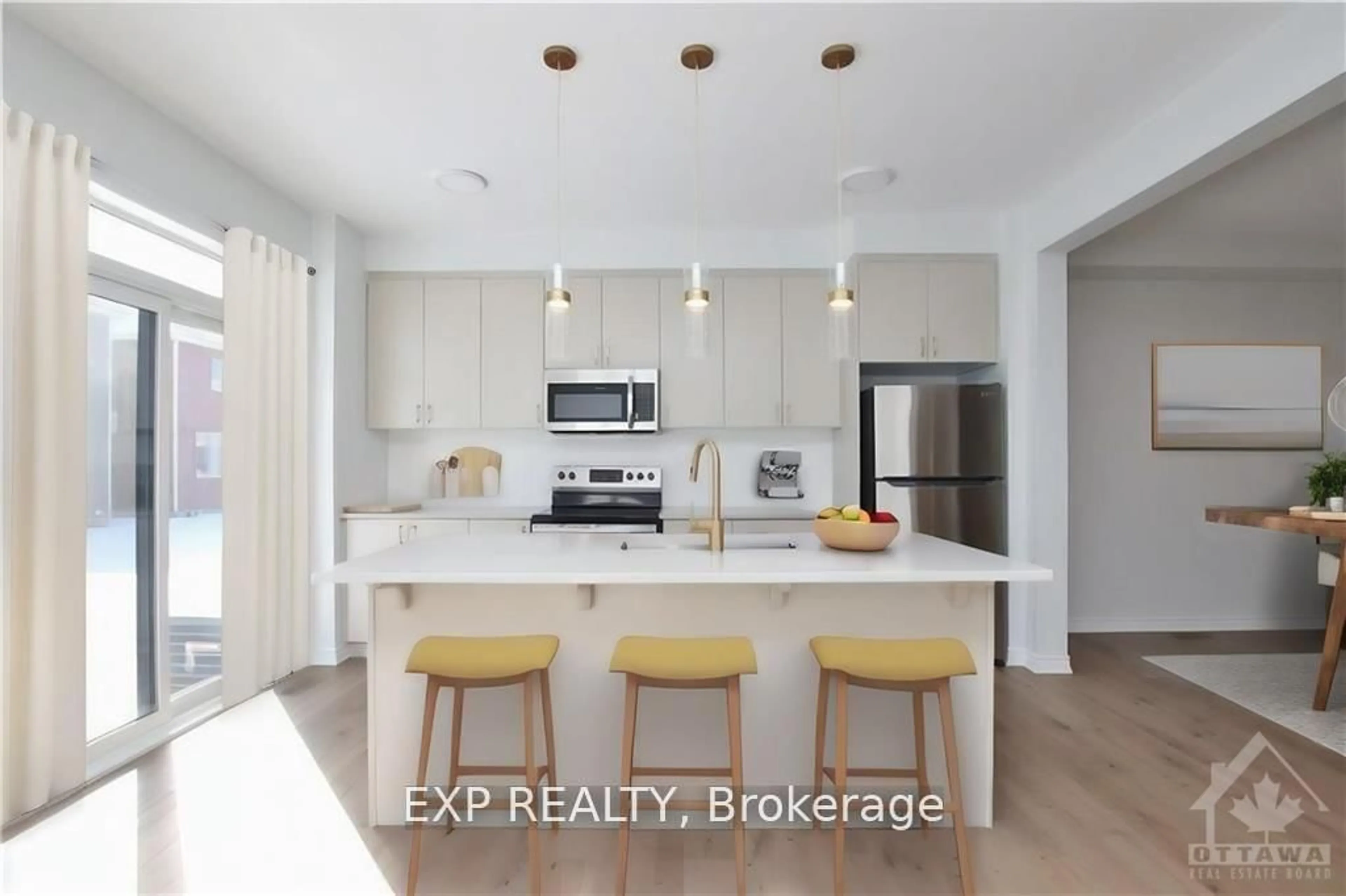 Open concept kitchen, unknown for 208 Parsnip Mews, Richmond Ontario K0A 2Z0