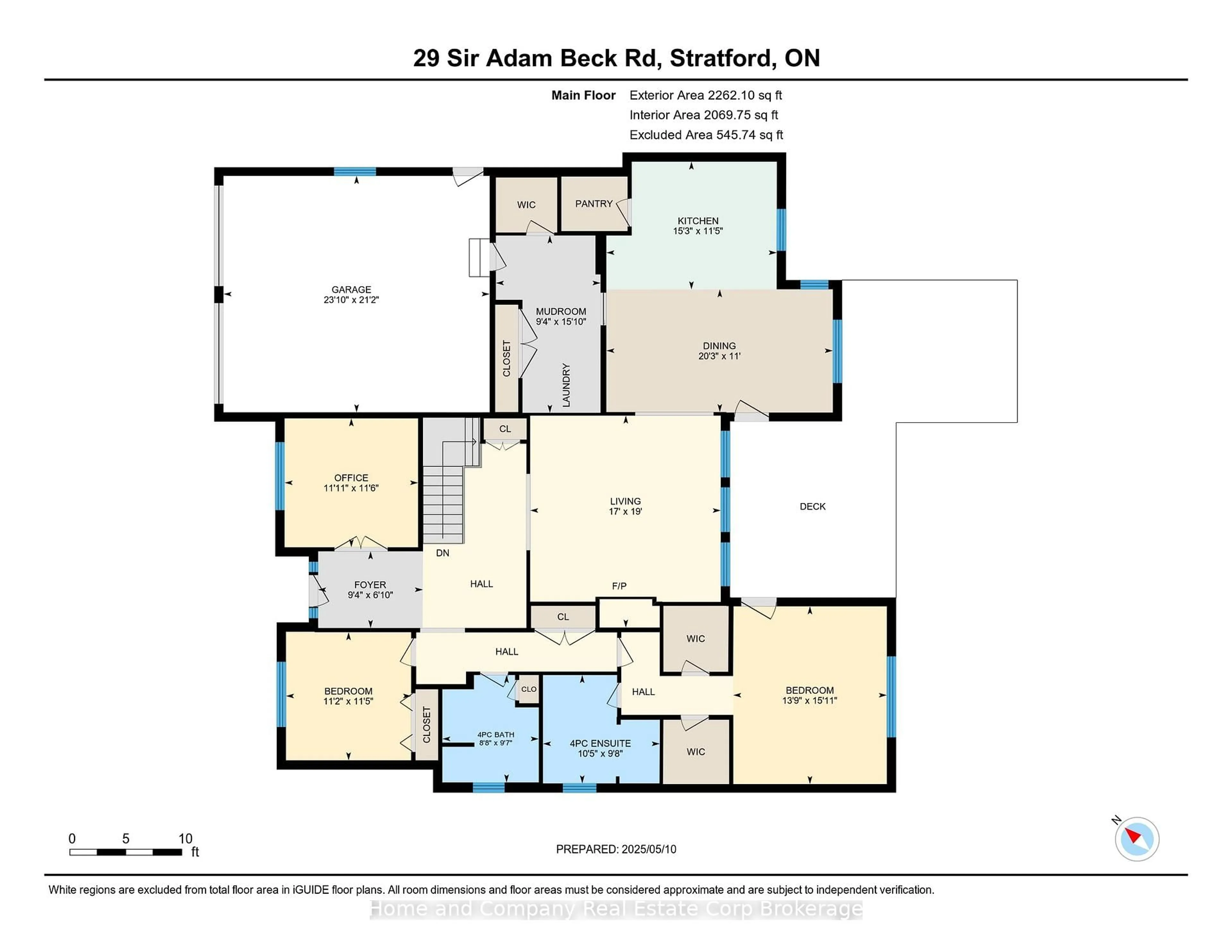 Floor plan for 29 Sir Adam Beck Rd, Stratford Ontario N5A 8B8