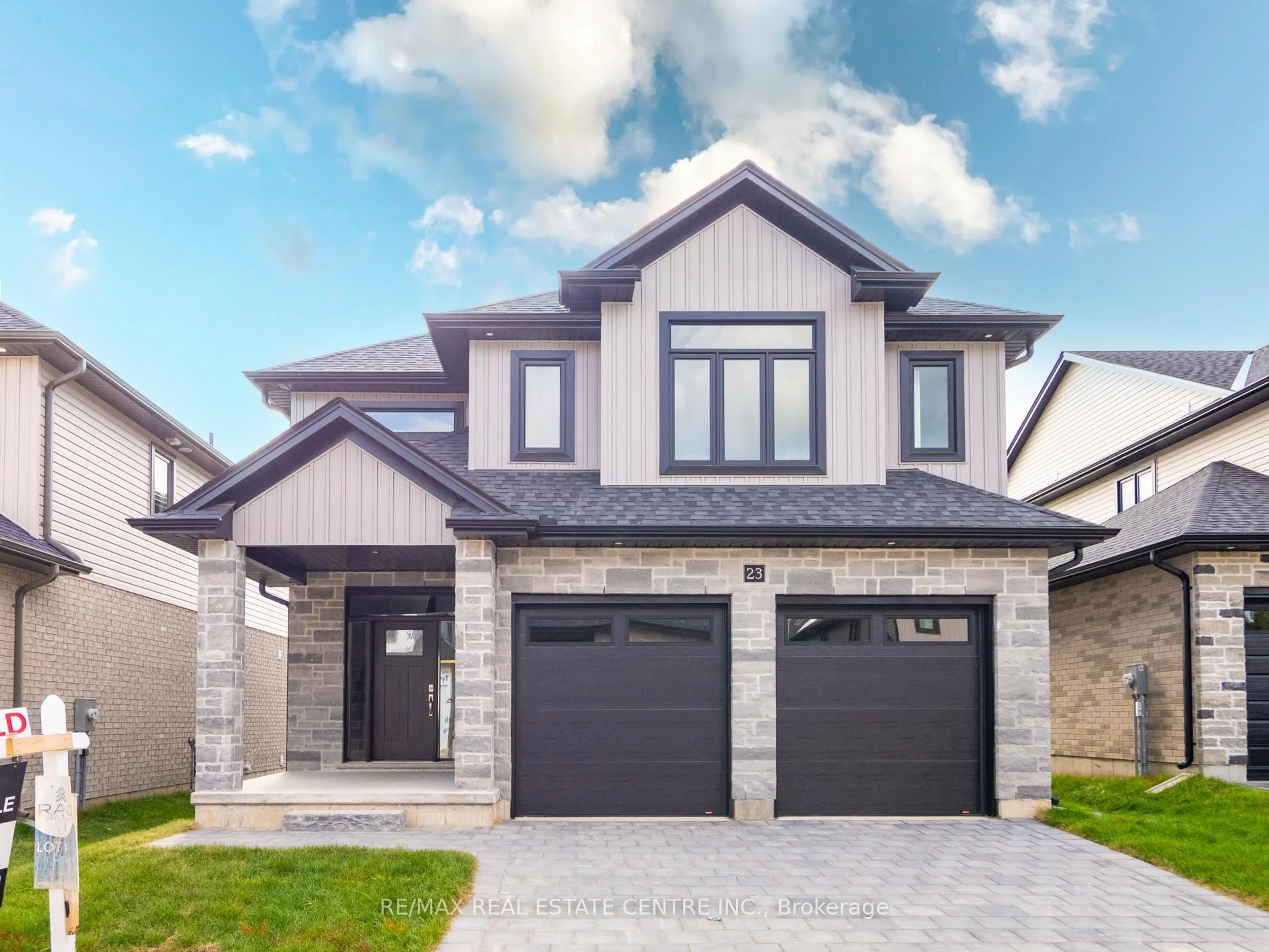 Home with brick exterior material, street for 7966 Fallon Dr #7, London North Ontario N0M 1V0