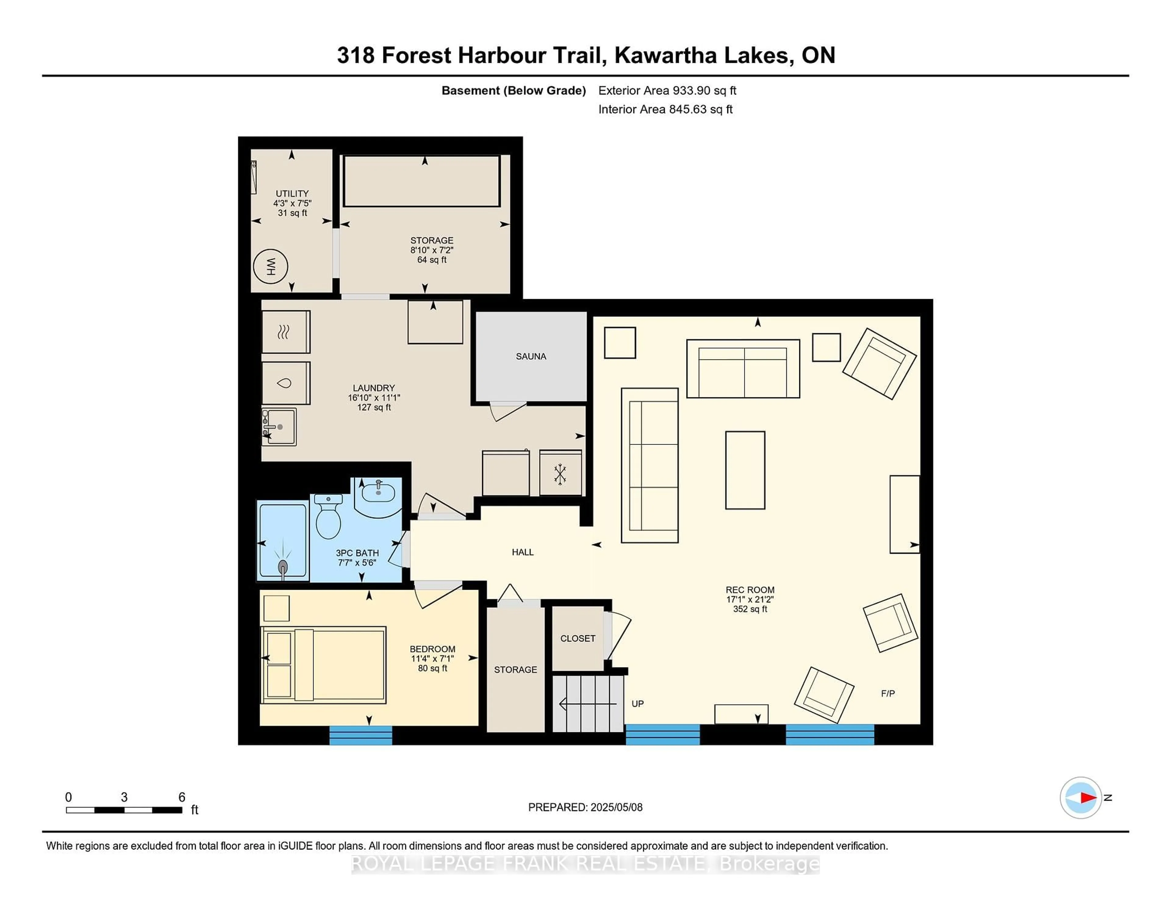 Floor plan for 318 Forest Harbour Tr, Kawartha Lakes Ontario K0M 1A0