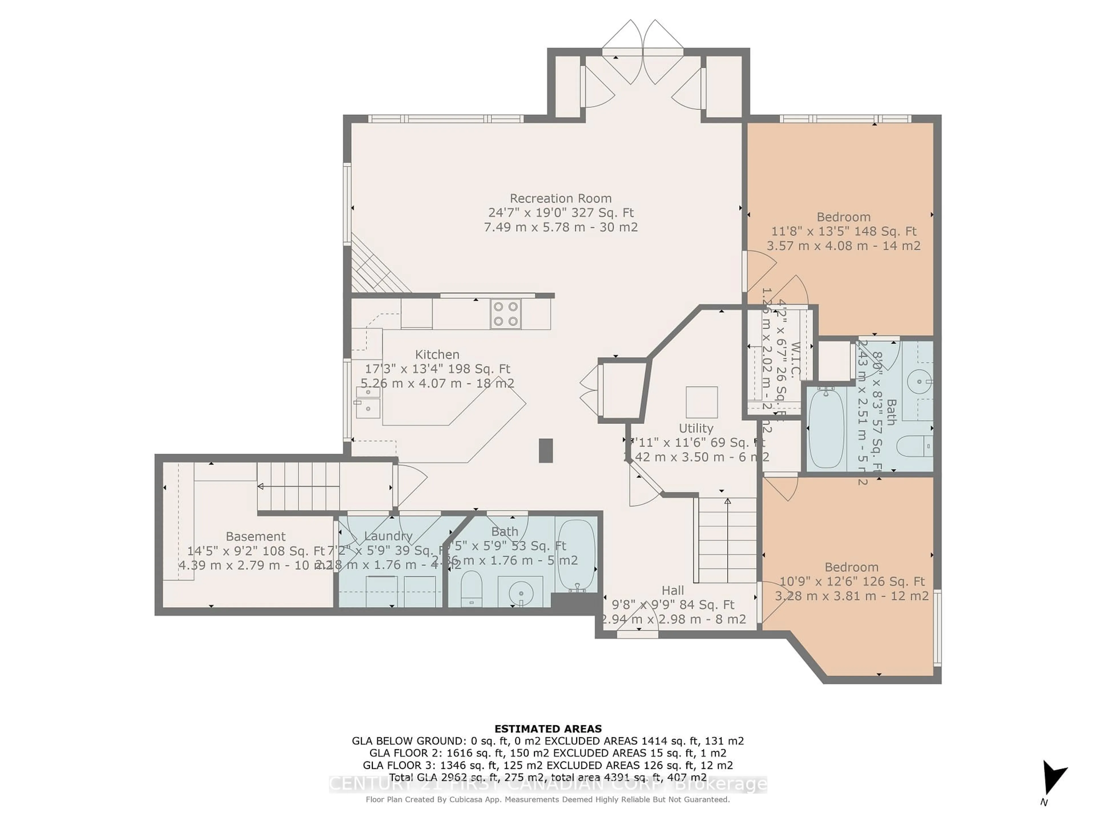 Floor plan for 31 Glenridge Cres, London North Ontario N6G 4W5