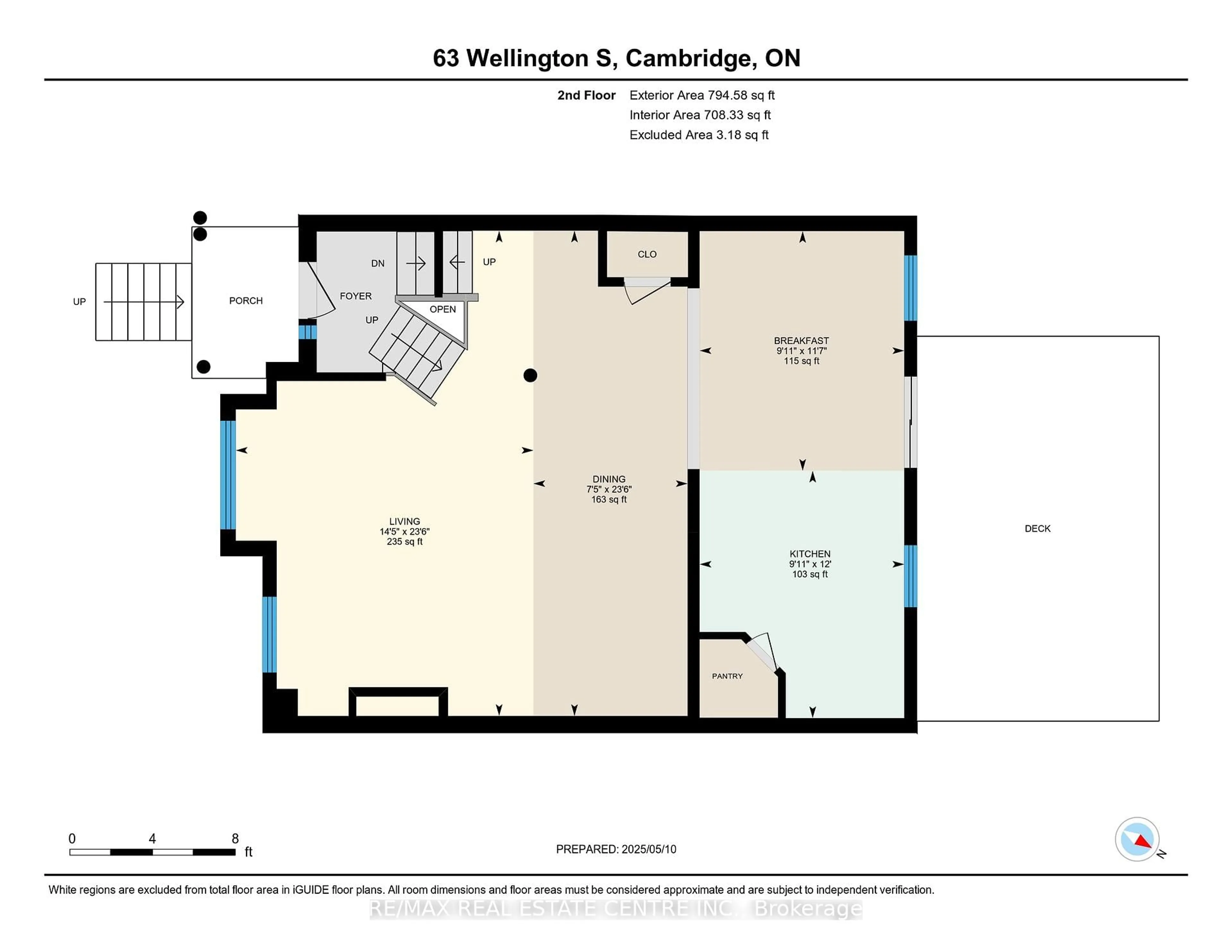 Floor plan for 63 Wellington South N/A, Cambridge Ontario N1R 8N4