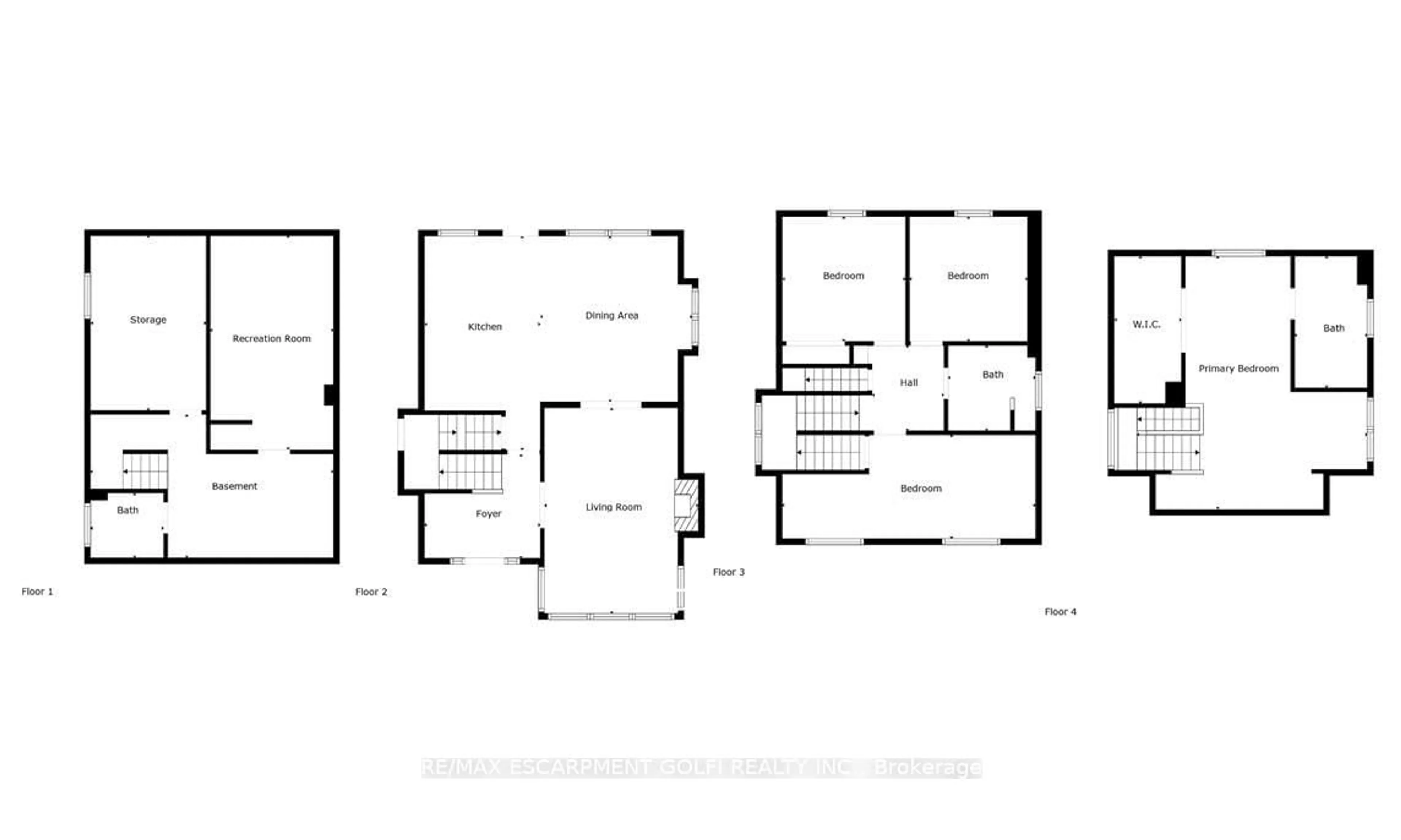 Floor plan for 5 Mapleside Ave, Hamilton Ontario L8P 3Y4