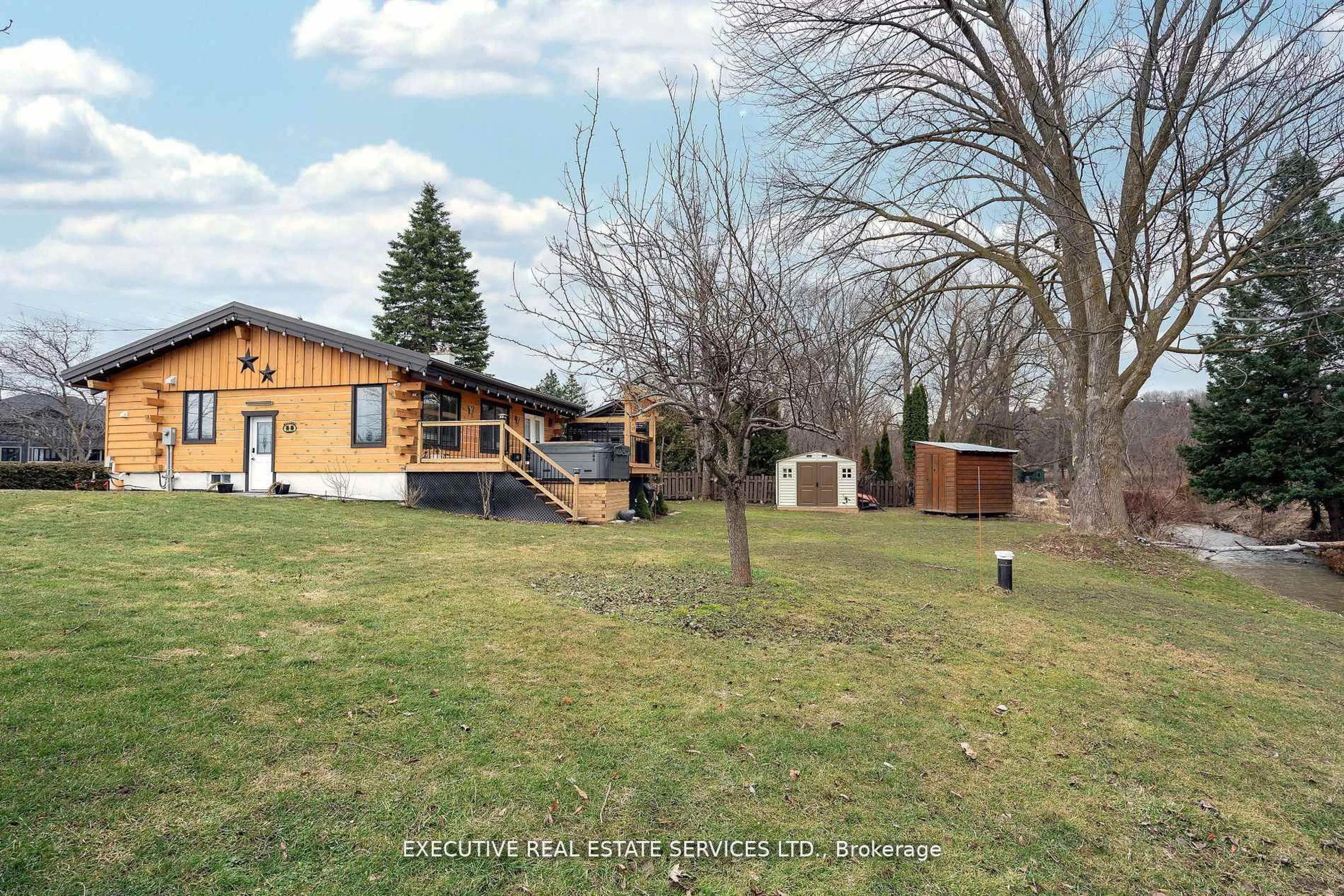 A pic from outside/outdoor area/front of a property/back of a property/a pic from drone, unknown for 795744 Grey Road 19 N/A, Blue Mountains Ontario L9Y 0P6