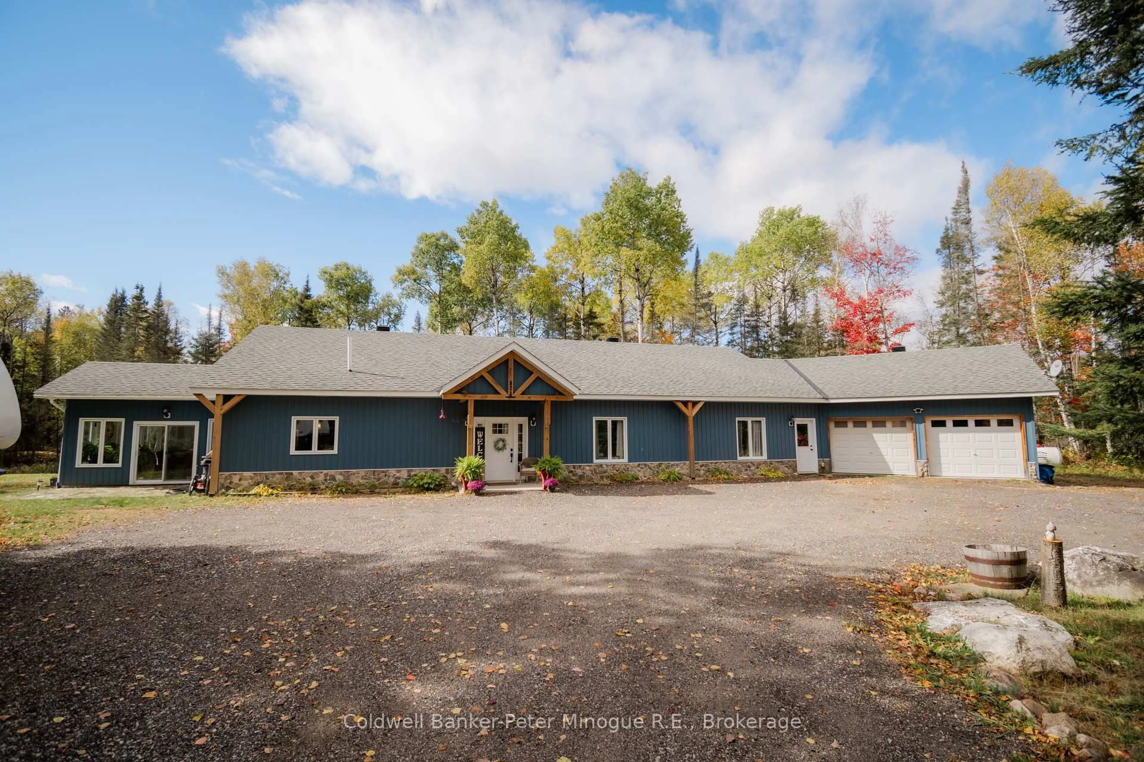 A pic from outside/outdoor area/front of a property/back of a property/a pic from drone, building for 82 Highway 94 Highway, East Ferris Ontario P0H 1K0